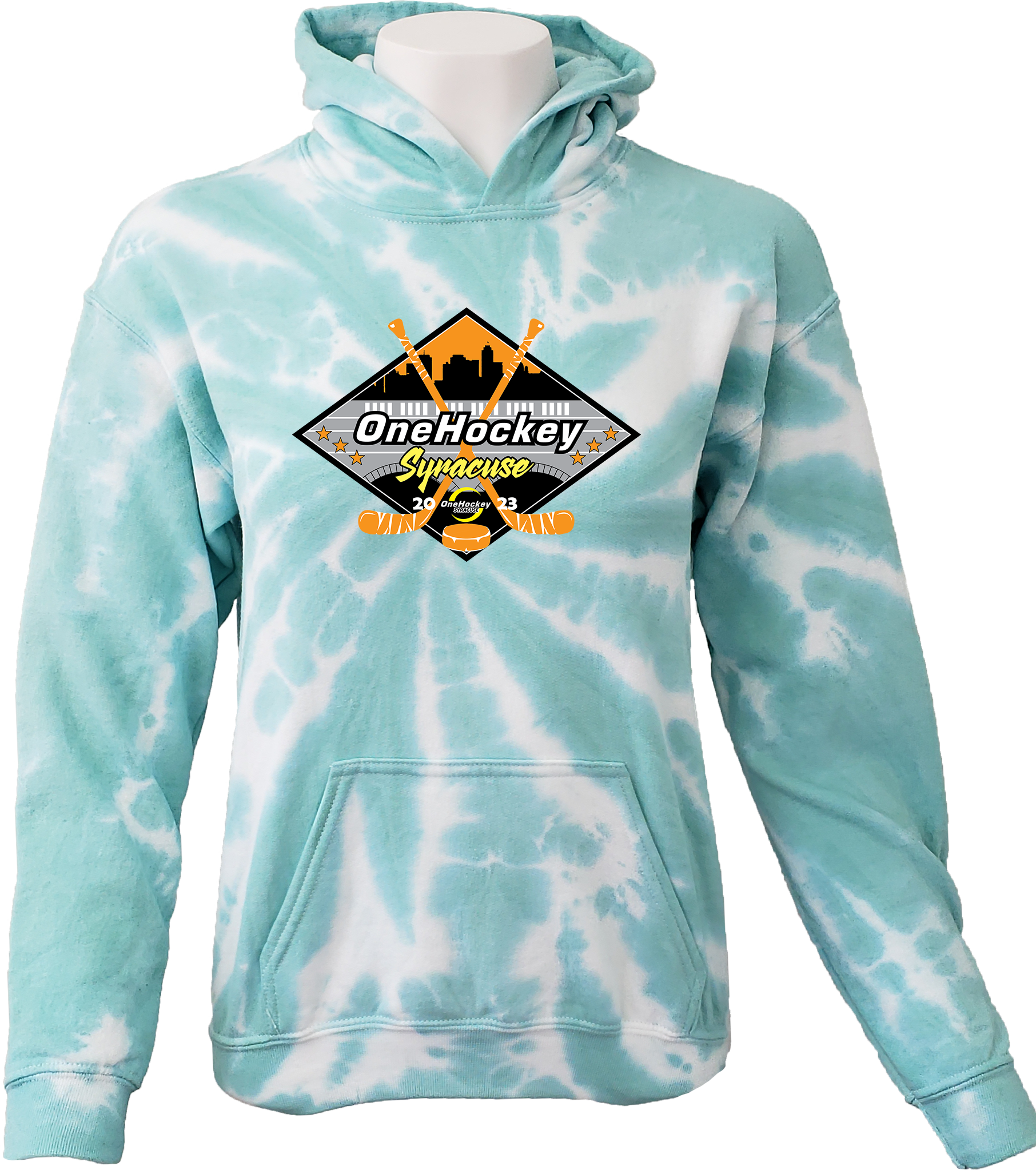 Tie-Dye Hoodies - 2023 OneHockey Syracuse