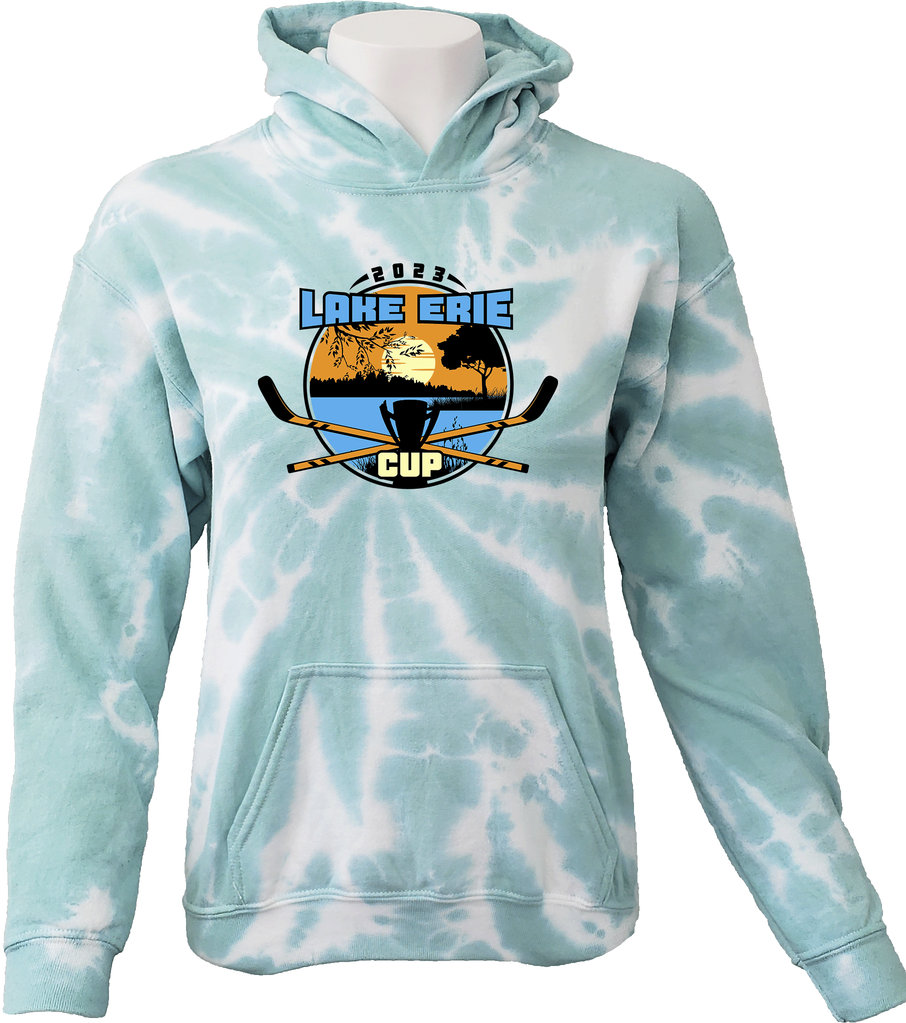 Tie-Dye Hoodies - 2023 Lake Erie Cup