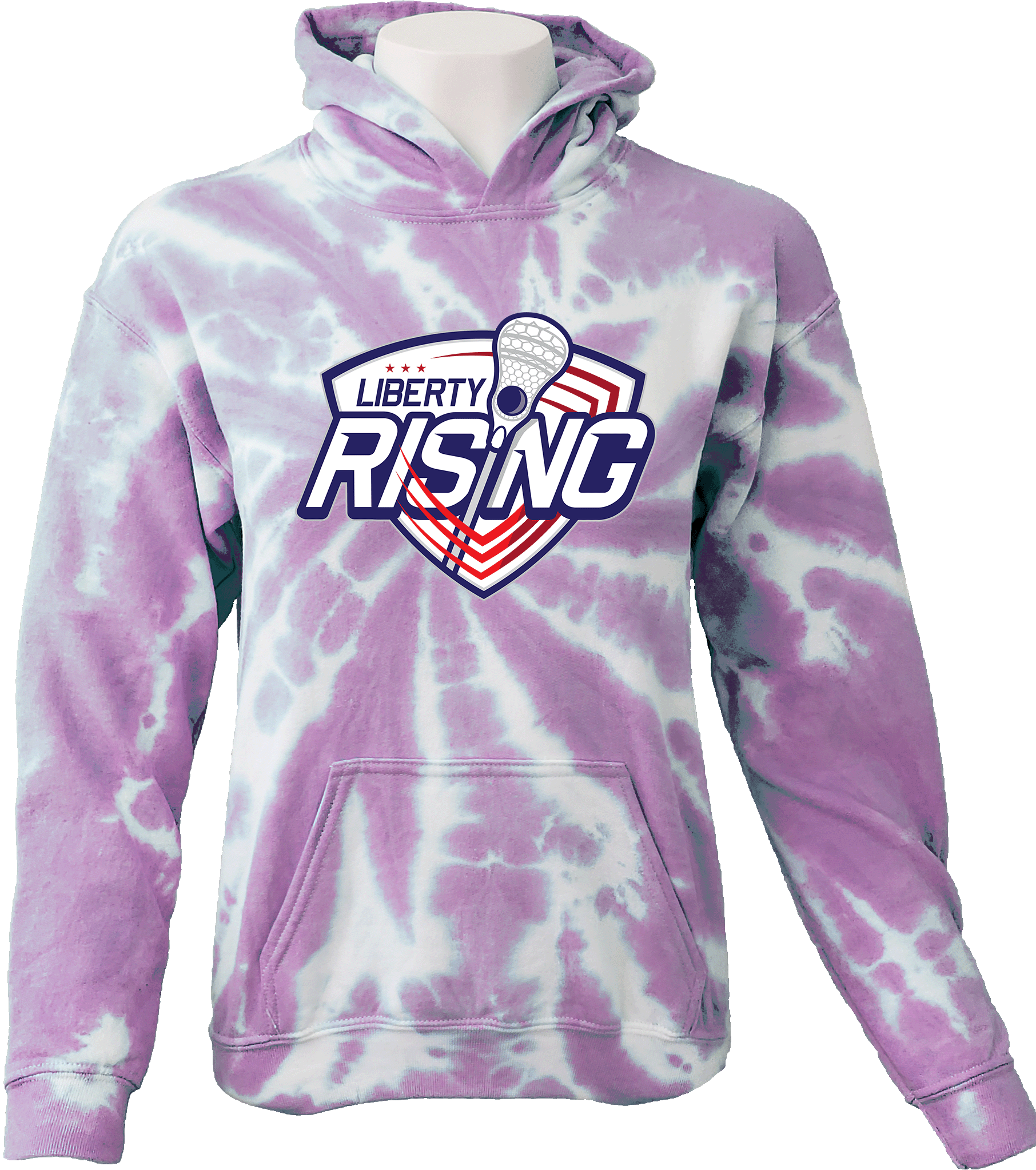 Tie-Dye Hoodies - 2024 Liberty Rising