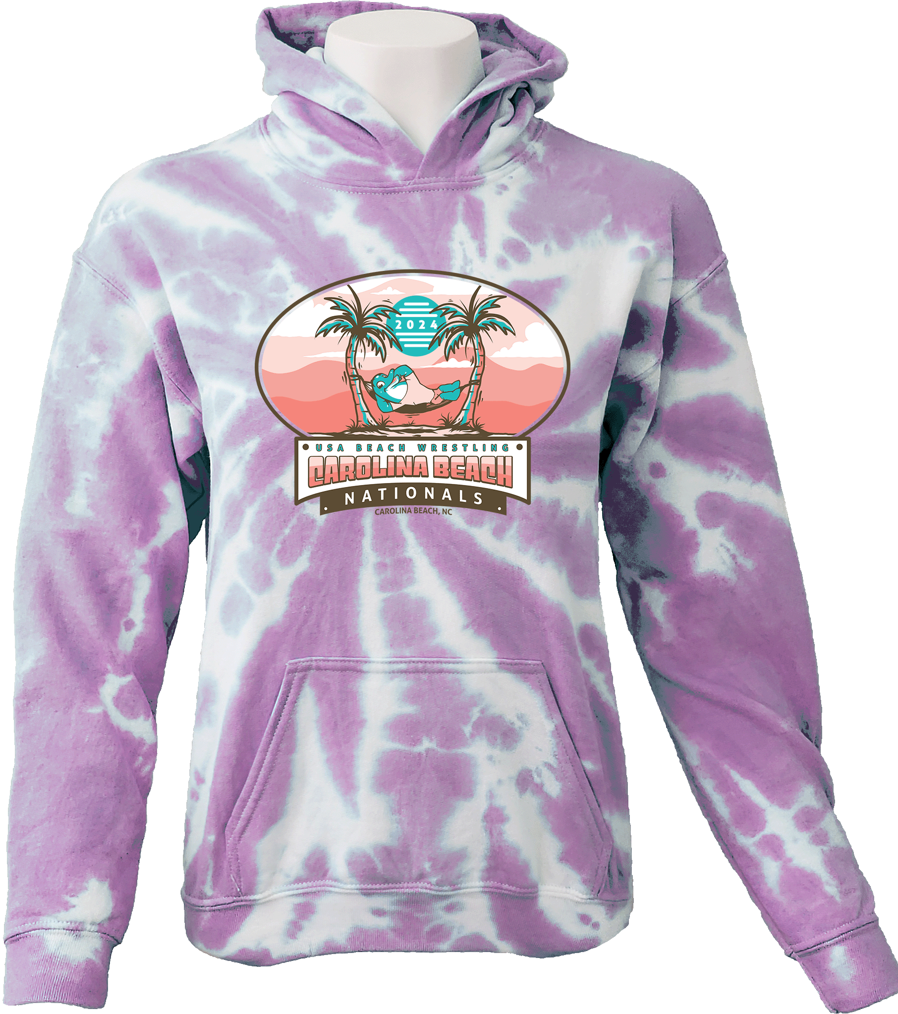 Tie-Dye Hoodies - 2024 USMC/USA Beach Nationals