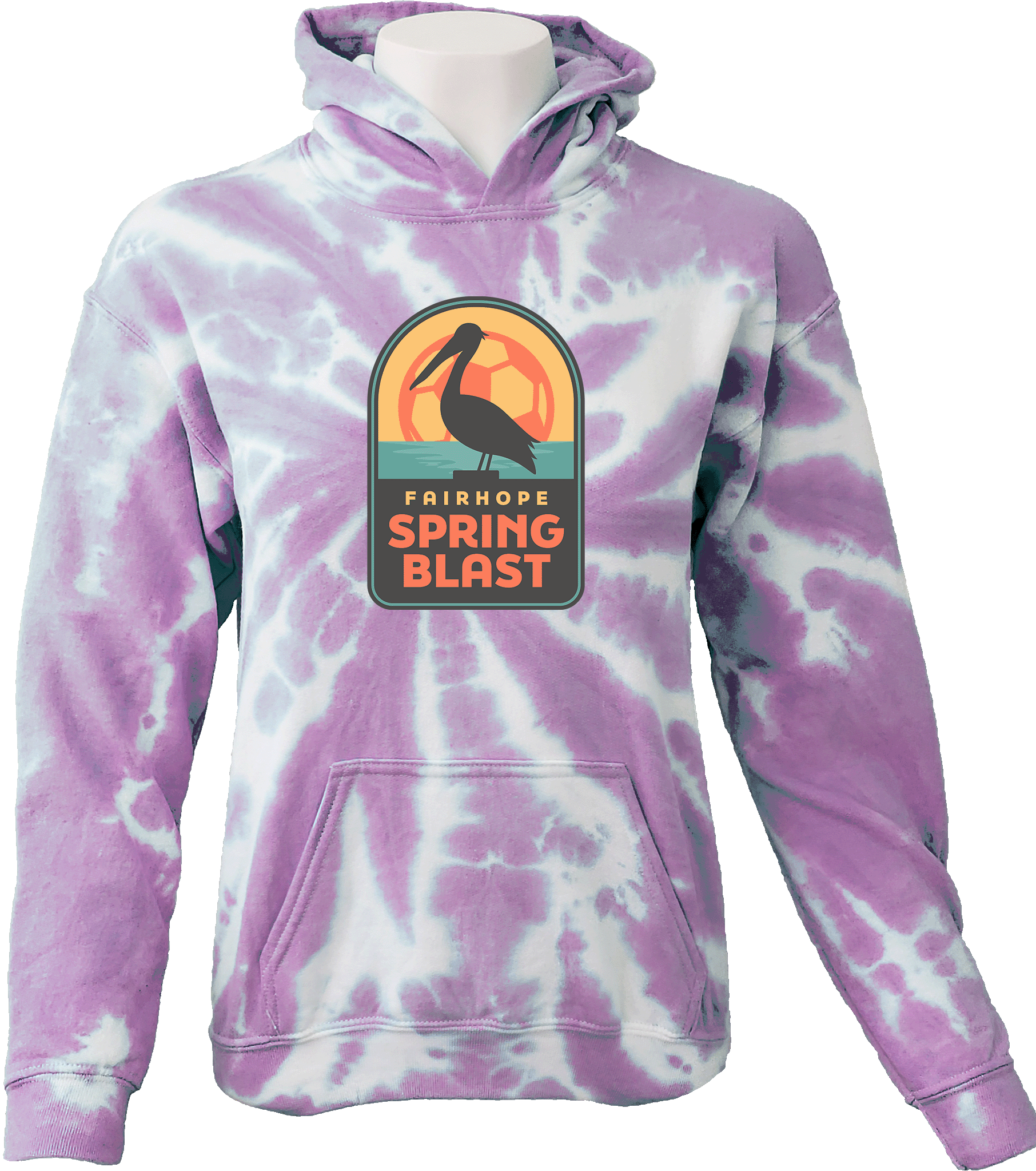 Tie-Dye Hoodies - 2024 Fairhope Spring Blast