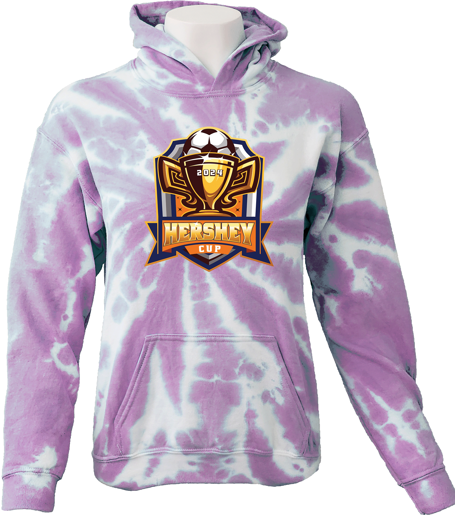 Tie-Dye Hoodies - 2024 Hershey Cup