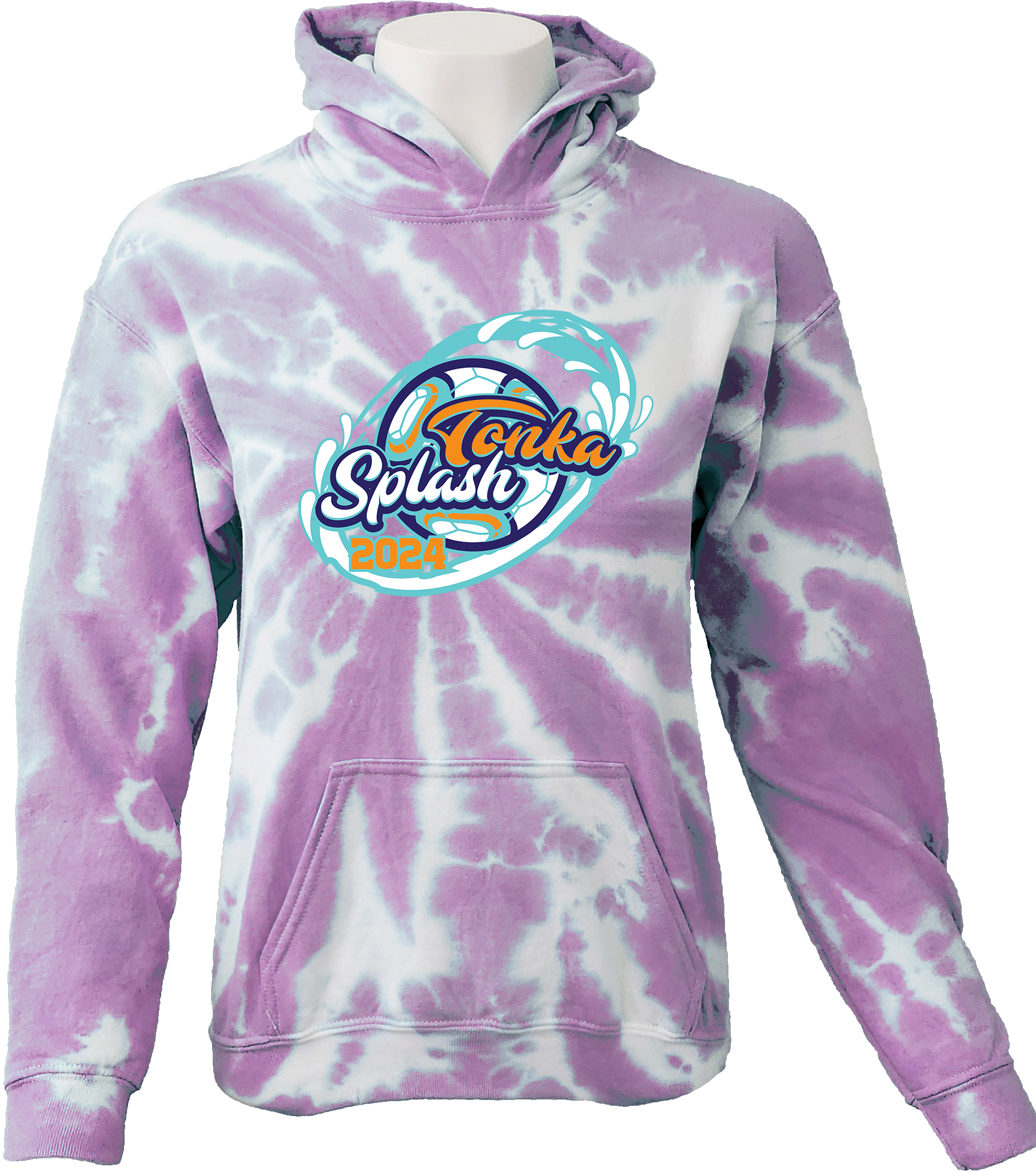 Tie-Dye Hoodies - 2024 Tonka Splash