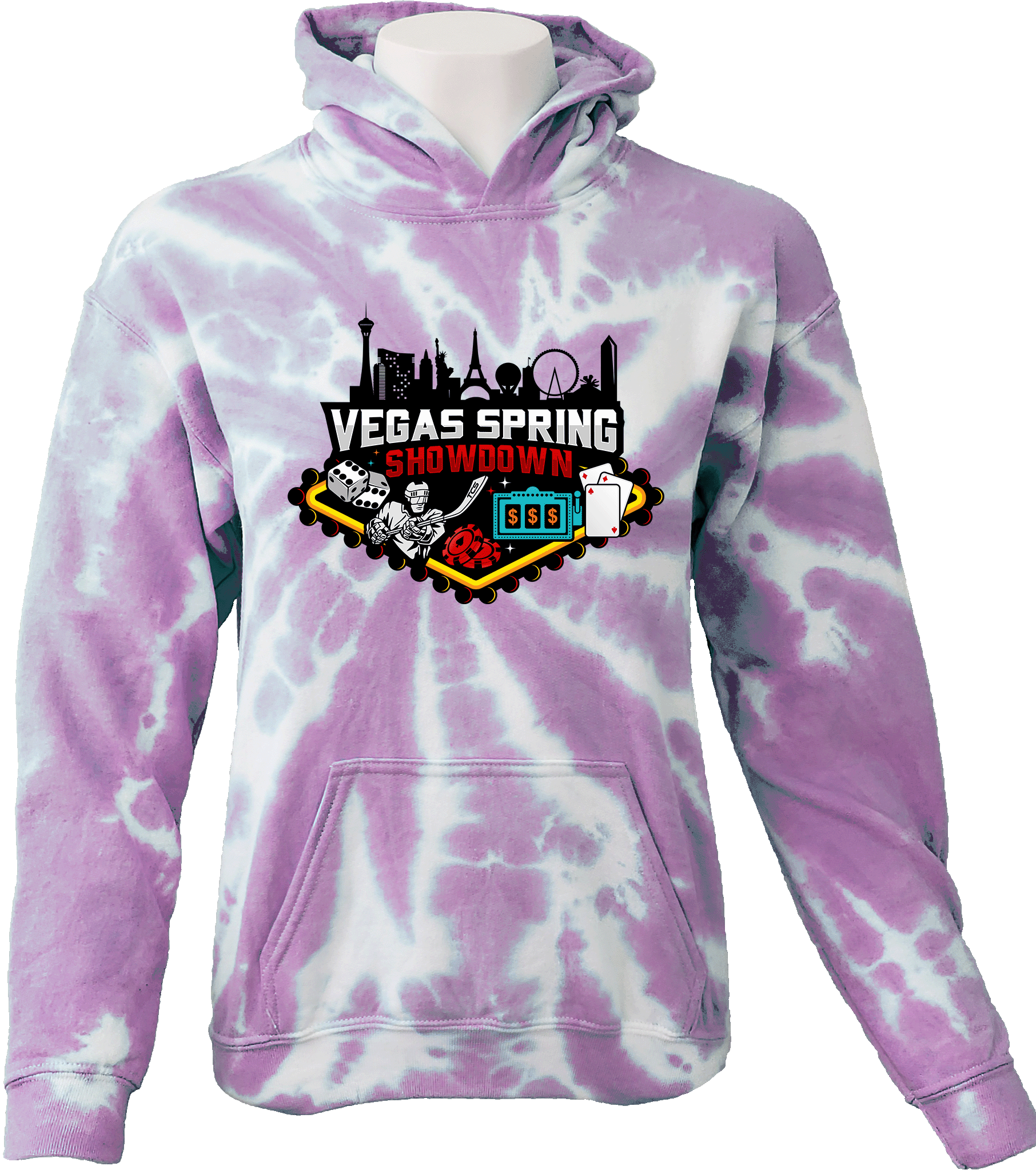 Tie-Dye Hoodies - 2024 Vegas Spring Showdown