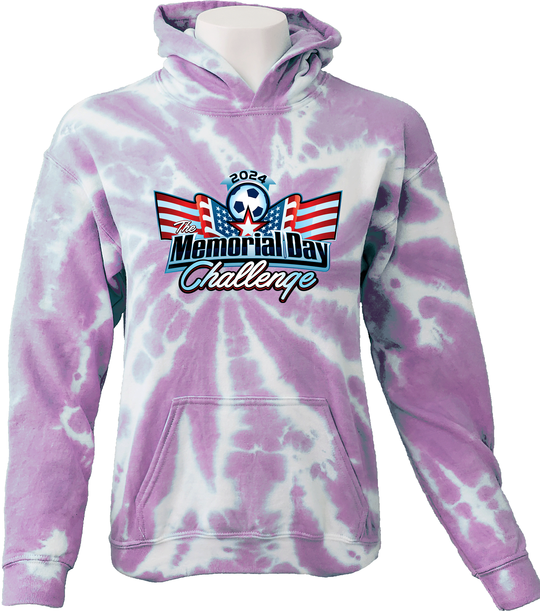 Tie-Dye Hoodies - 2024 The Memorial Day Challenge