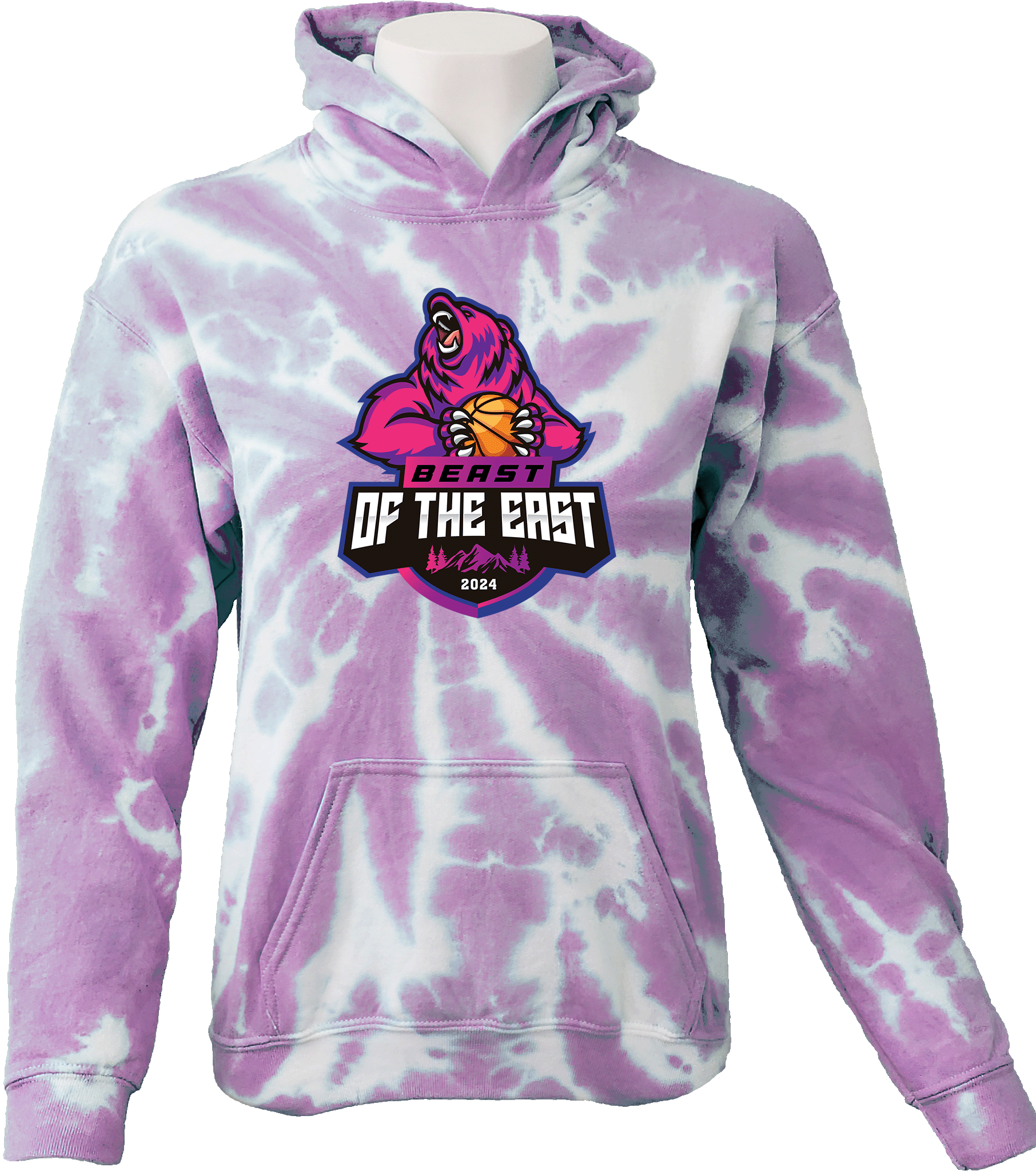 Tie-Dye Hoodies - 2024 Beast Of The East