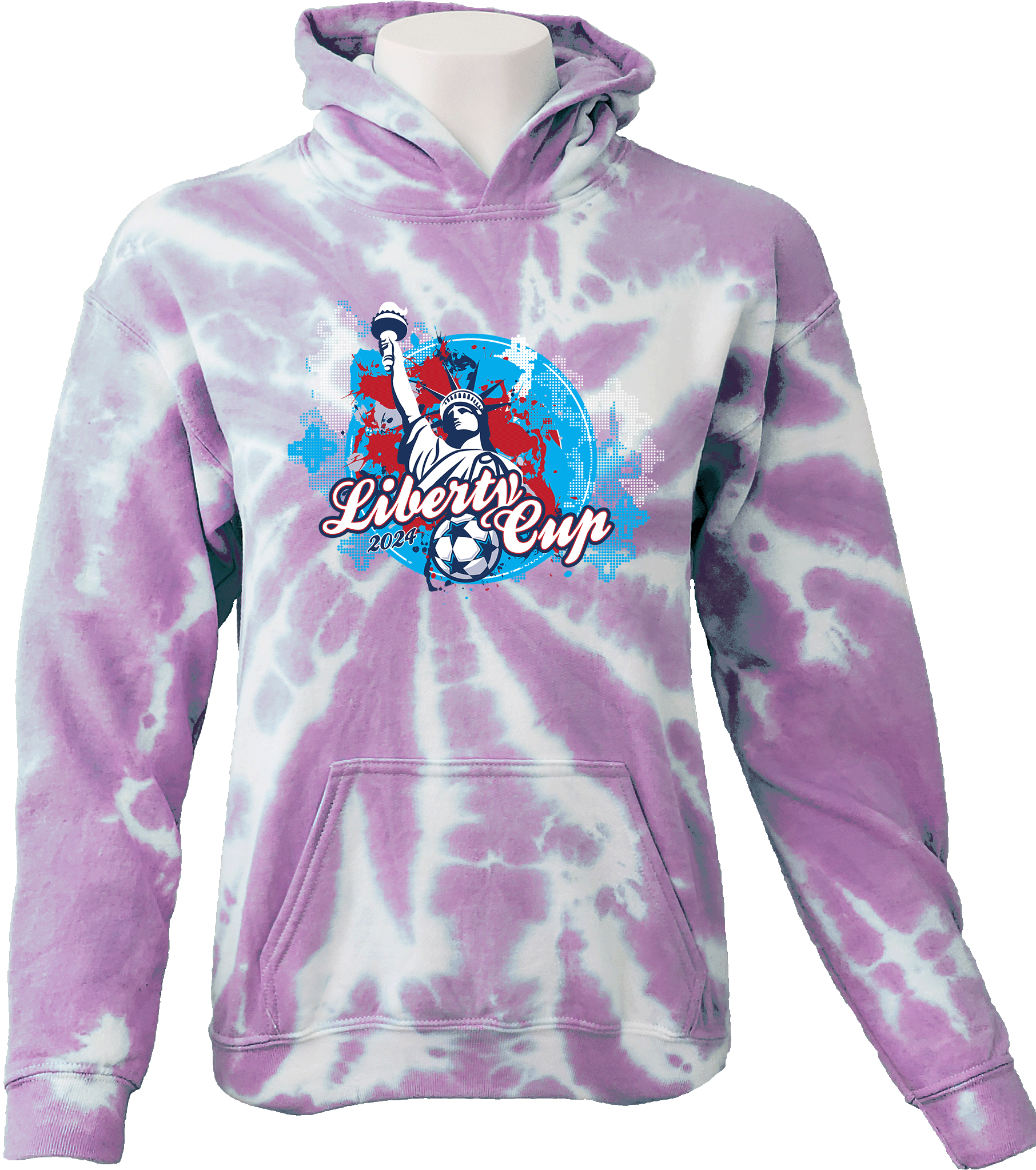 Tie-Dye Hoodies - 2024 Liberty Cup