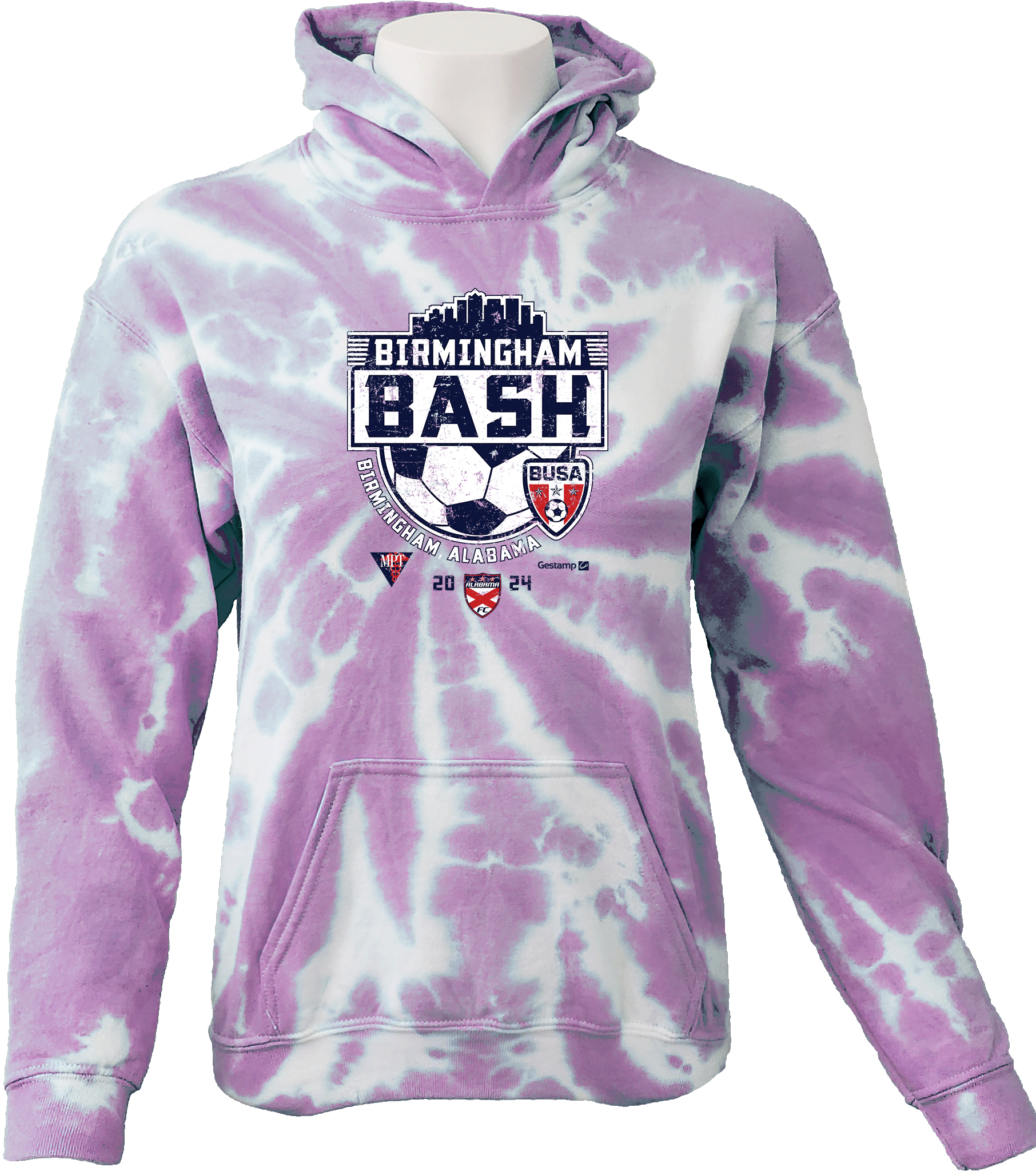 Tie-Dye Hoodies - 2024 Birmingham Bash