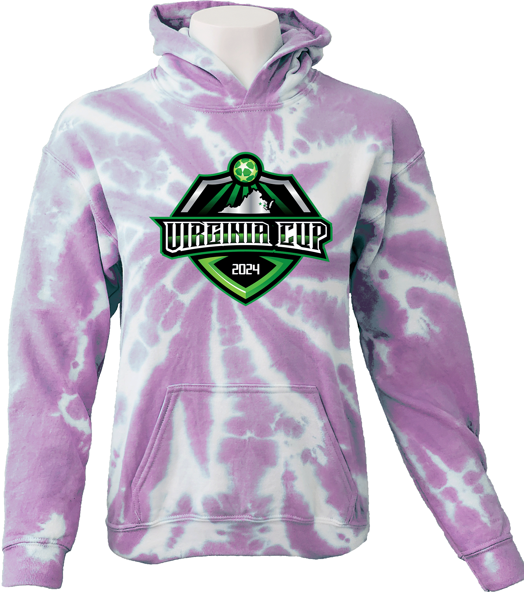 Tie-Dye Hoodies - 2024 Virginia Cup