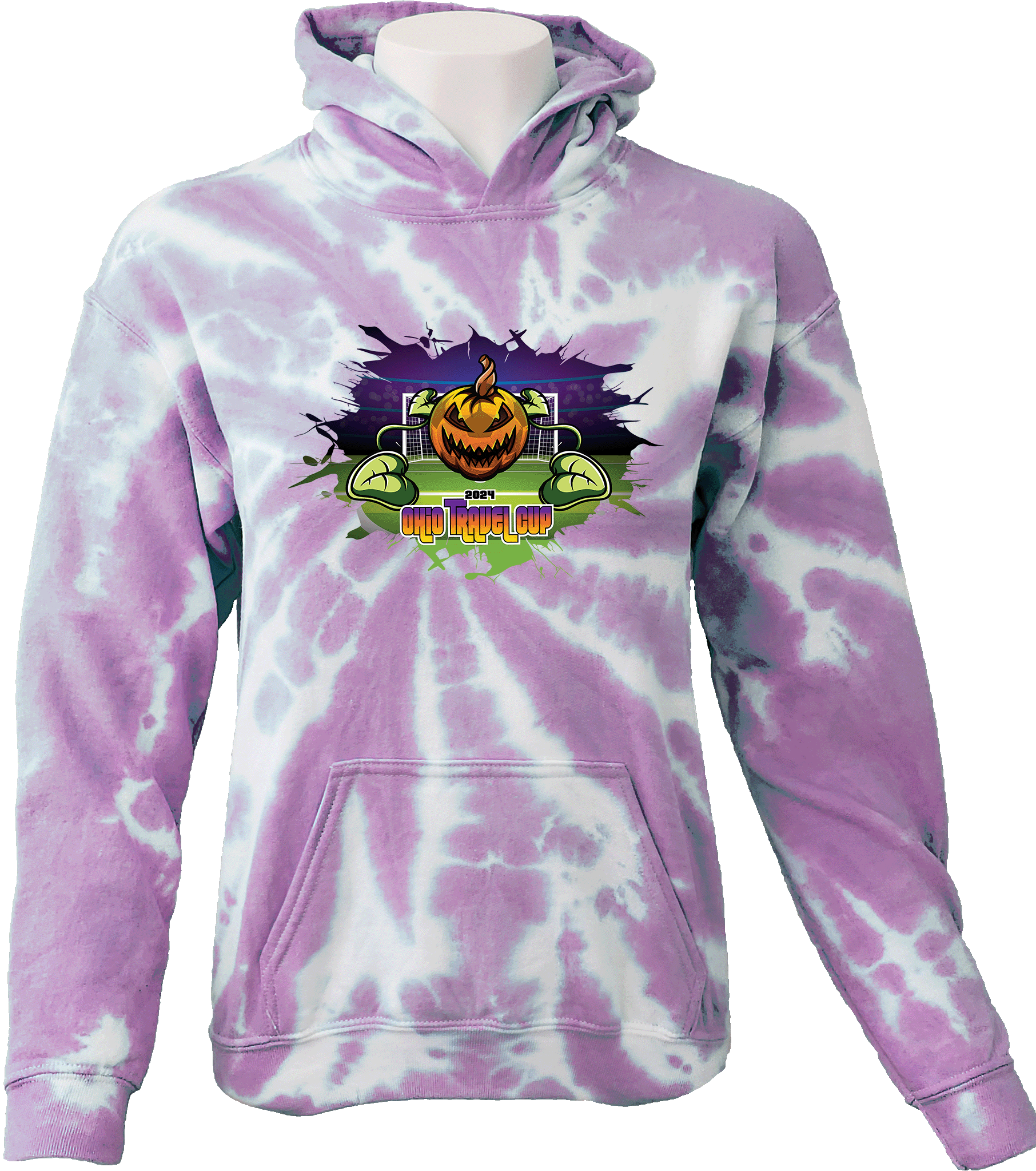 Tie-Dye Hoodies - 2024 Ohio Travel Cup