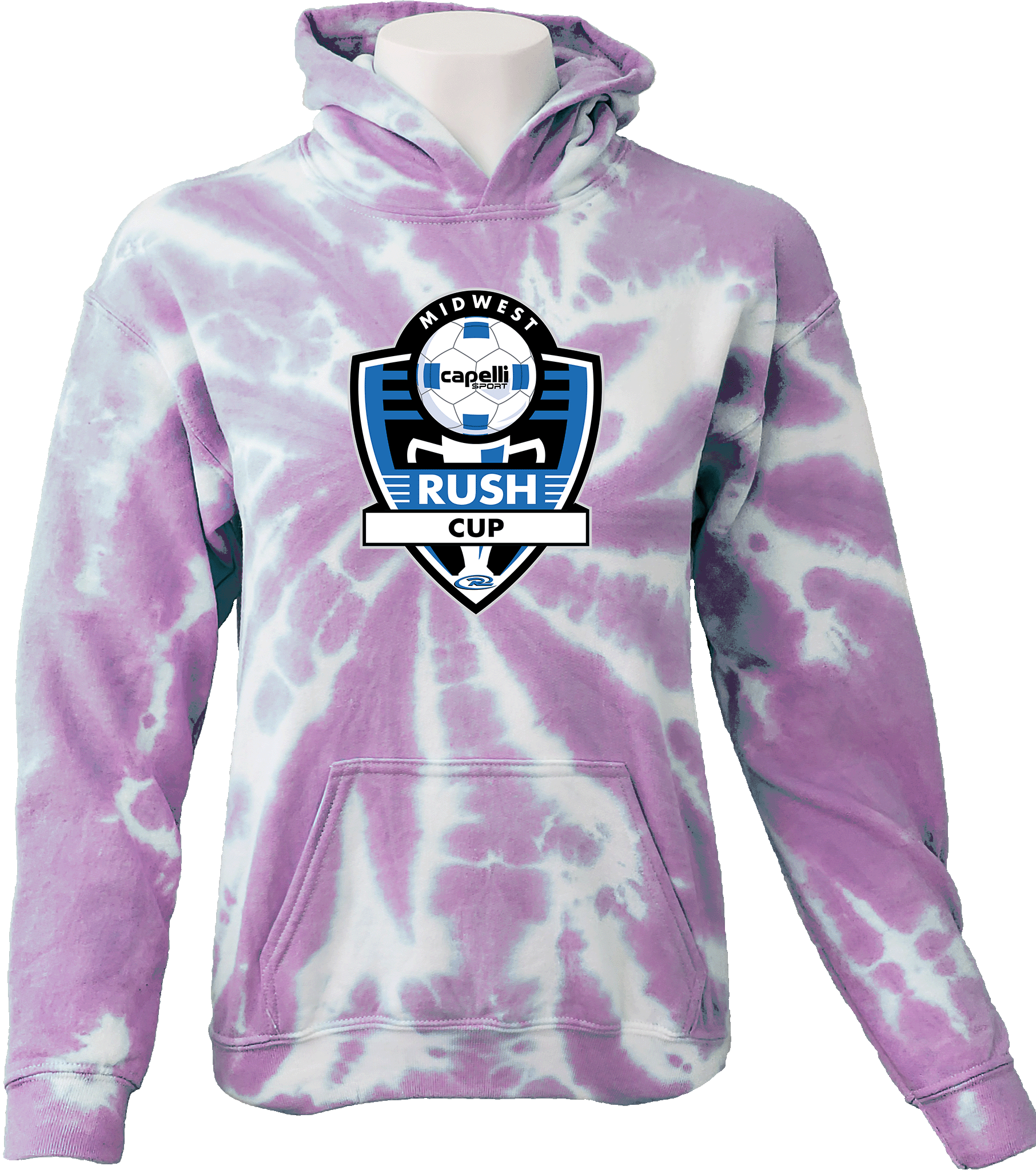 Tie-Dye Hoodies - 2024 Midwest Rush Cup