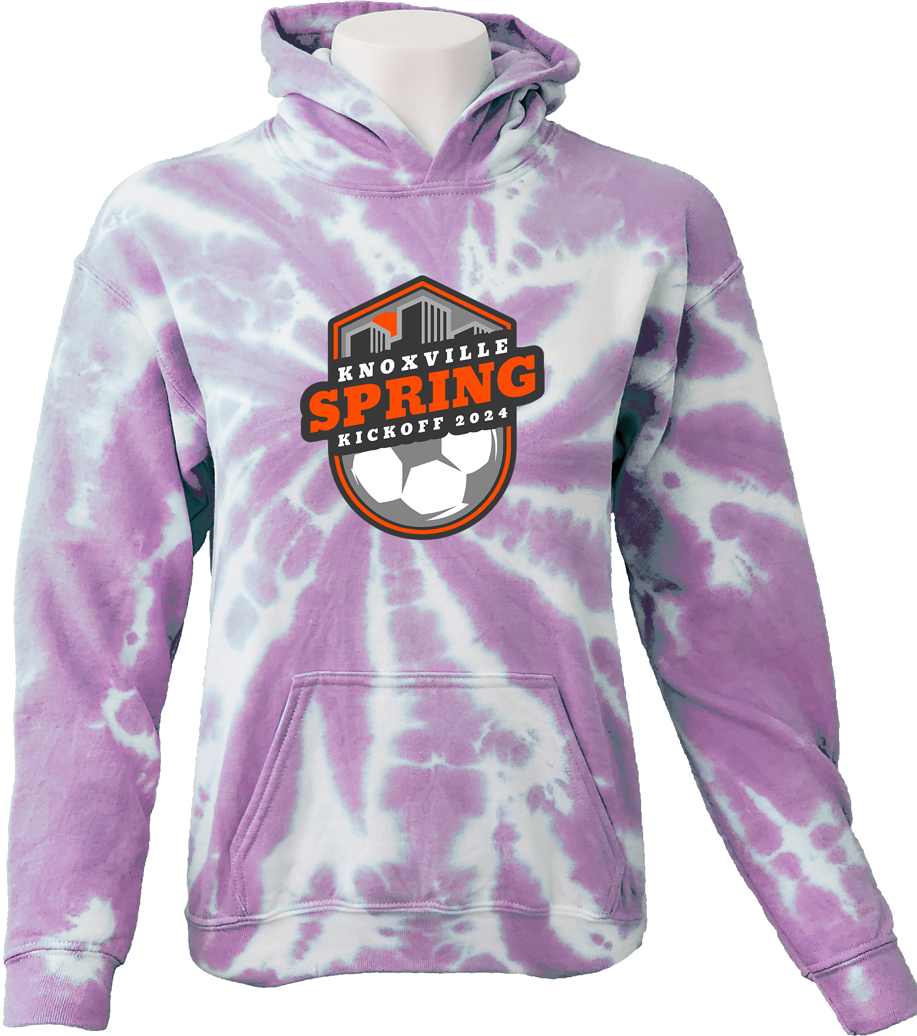 Tie-Dye Hoodies - 2024 Knoxville Spring Kickoff