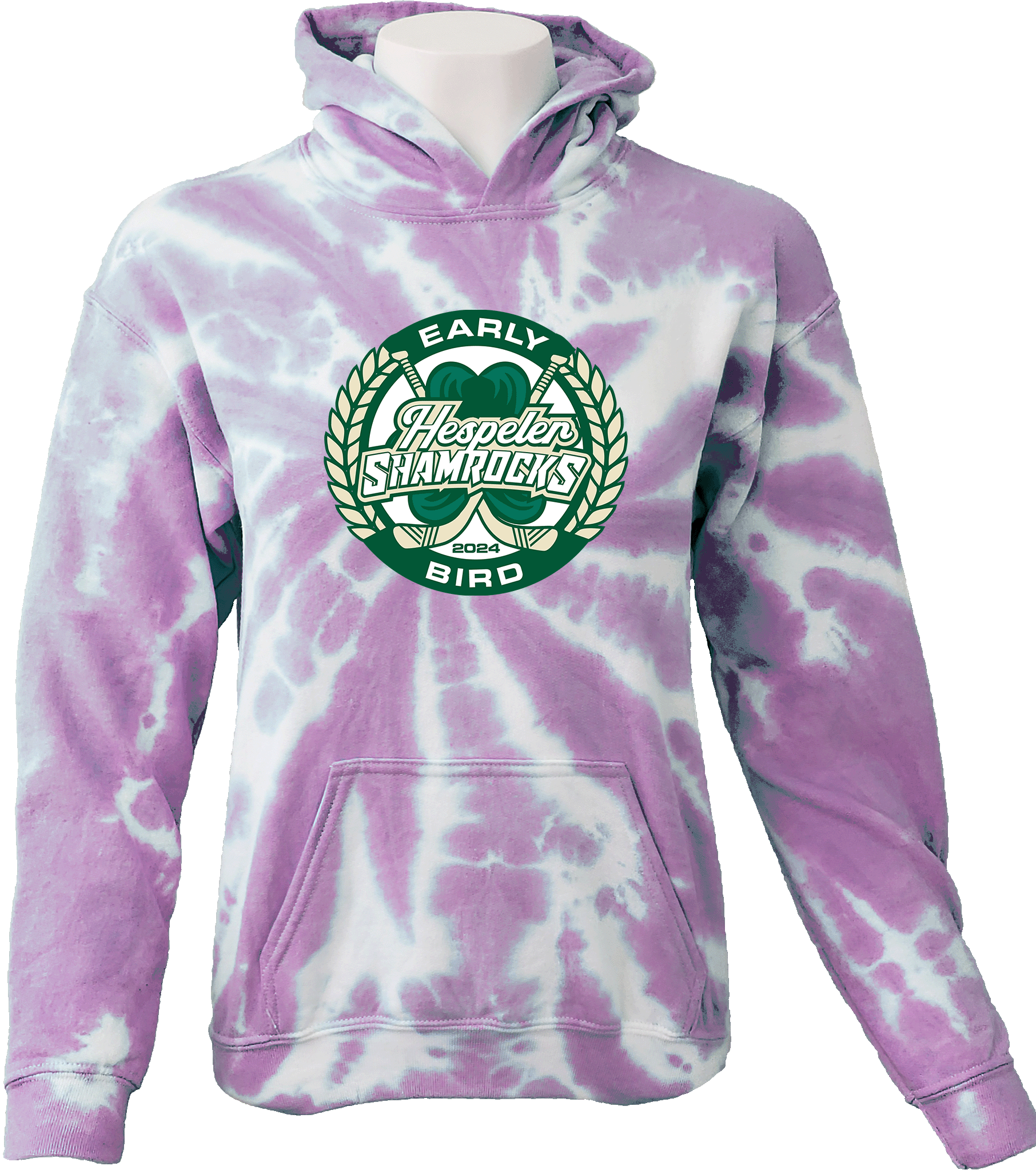 Tie-Dye Hoodies - 2024 Hespeler Shamrocks Early Bird