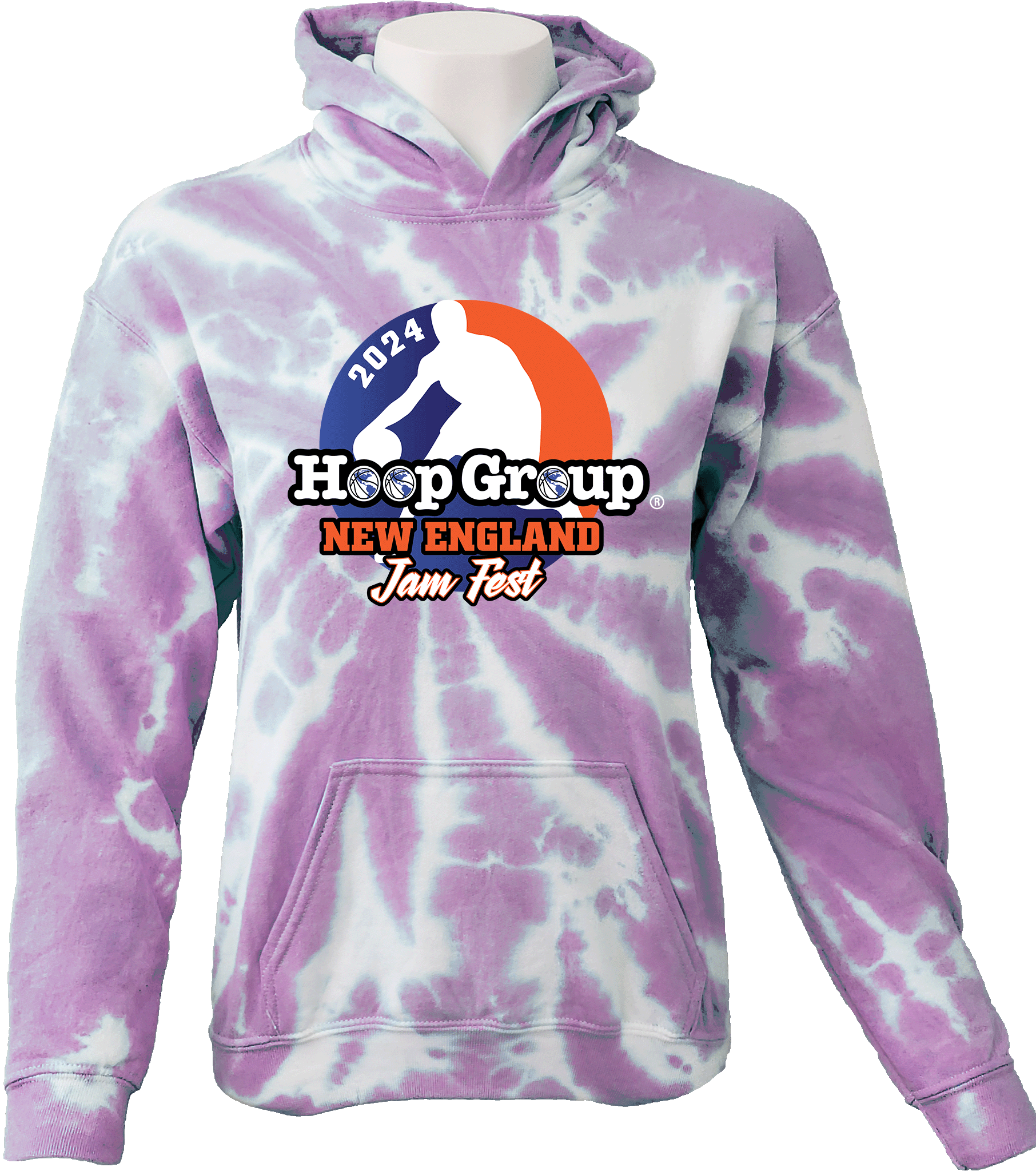 Tie-Dye Hoodies - 2024 Boys New England Jam Fest