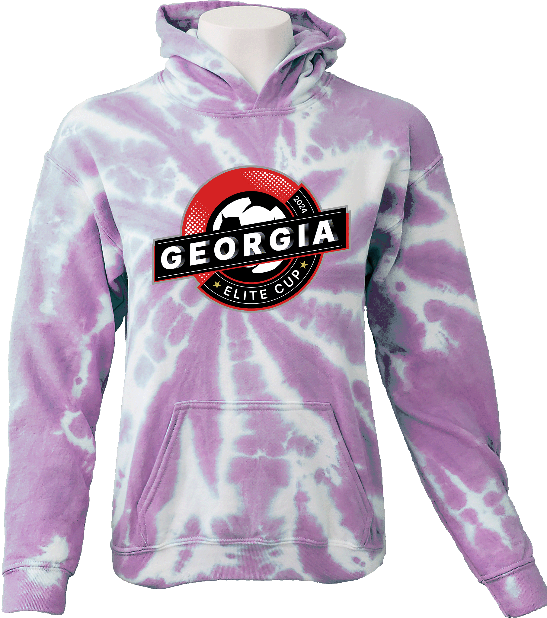 Tie-Dye Hoodies - 2024 Georgia Elite Cup