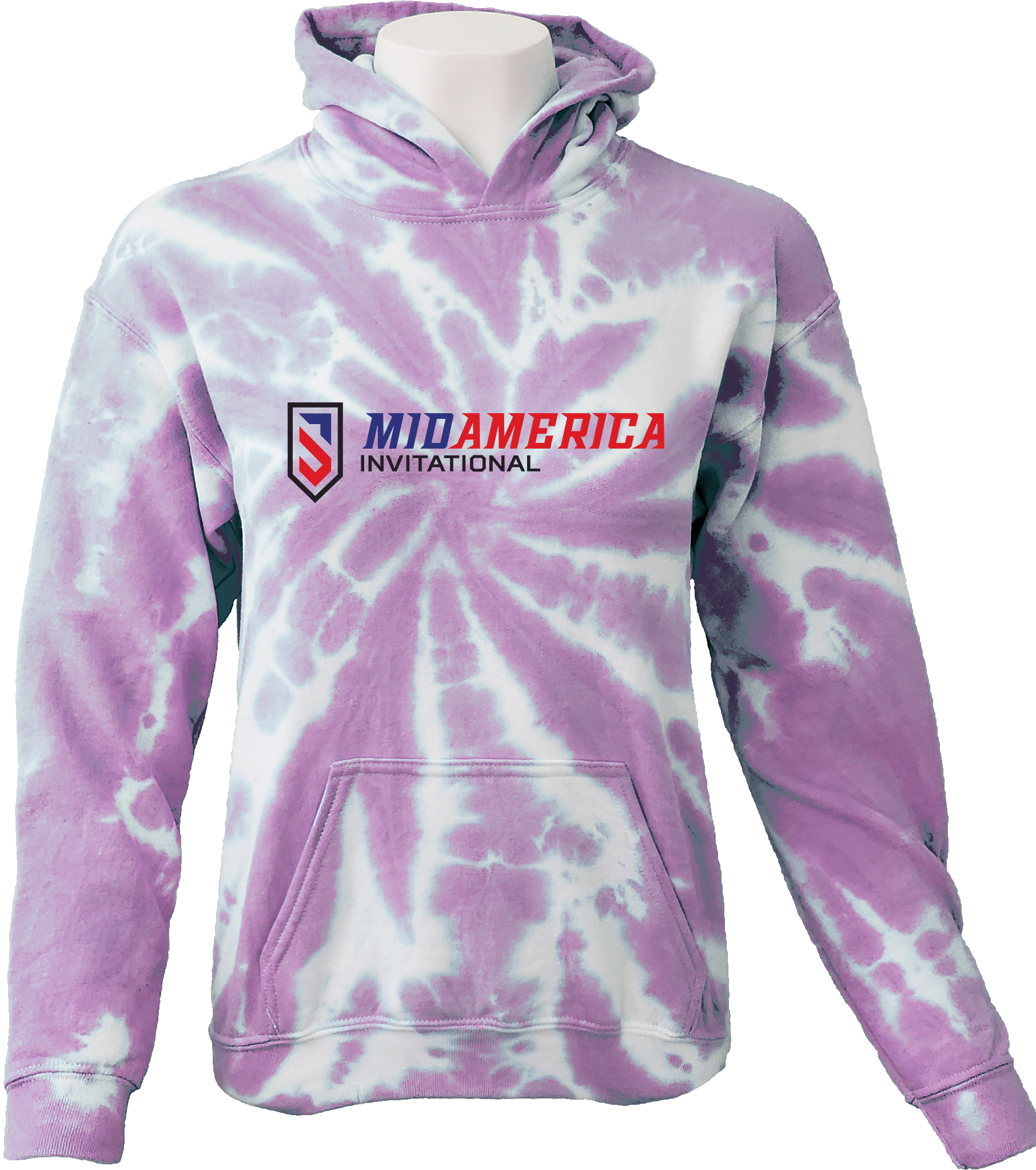 Tie-Dye Hoodies - 2024 MidAmerica Invitational