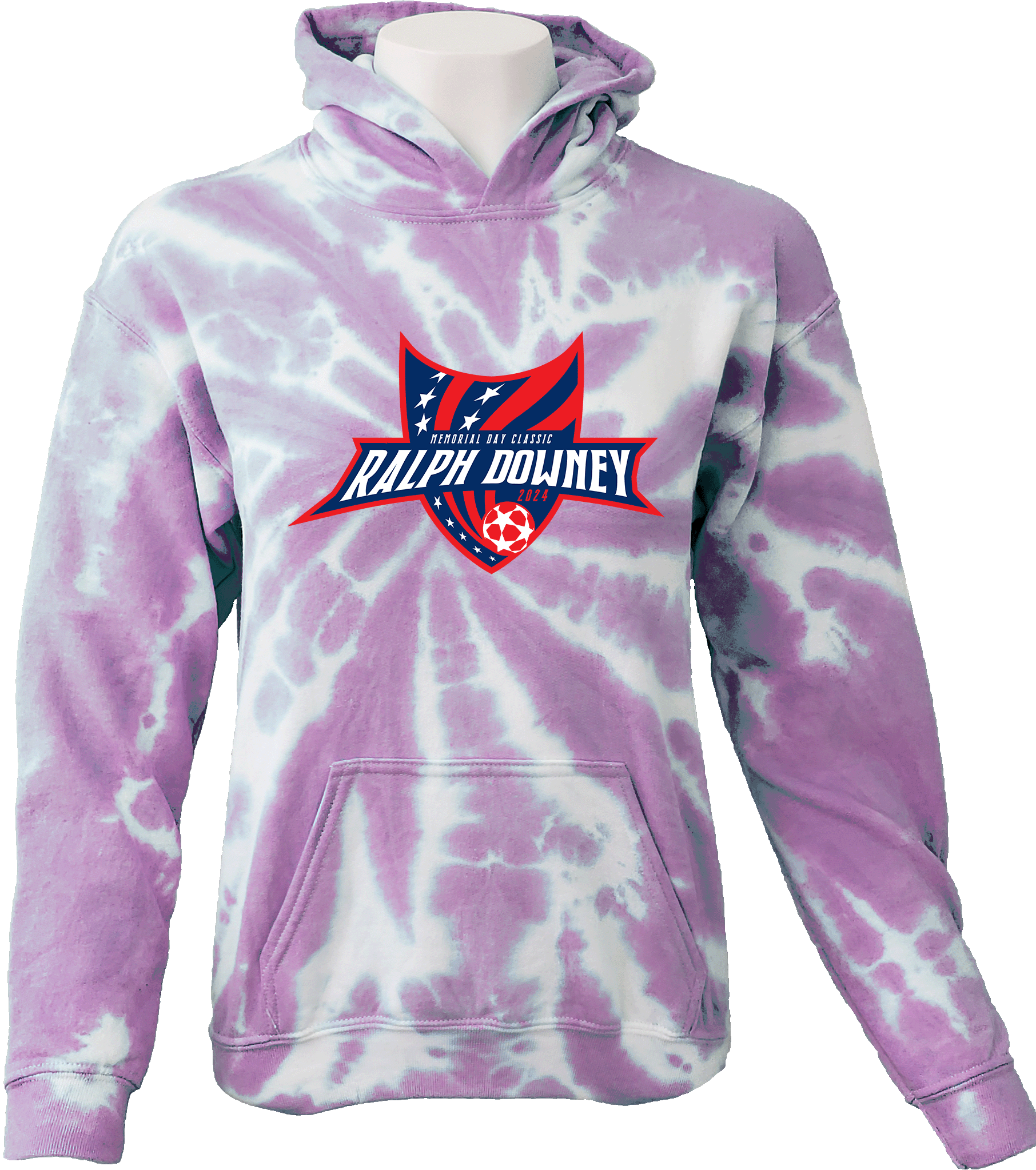 Tie-Dye Hoodies - 2024 Ralph Downey Memorial Day Classic