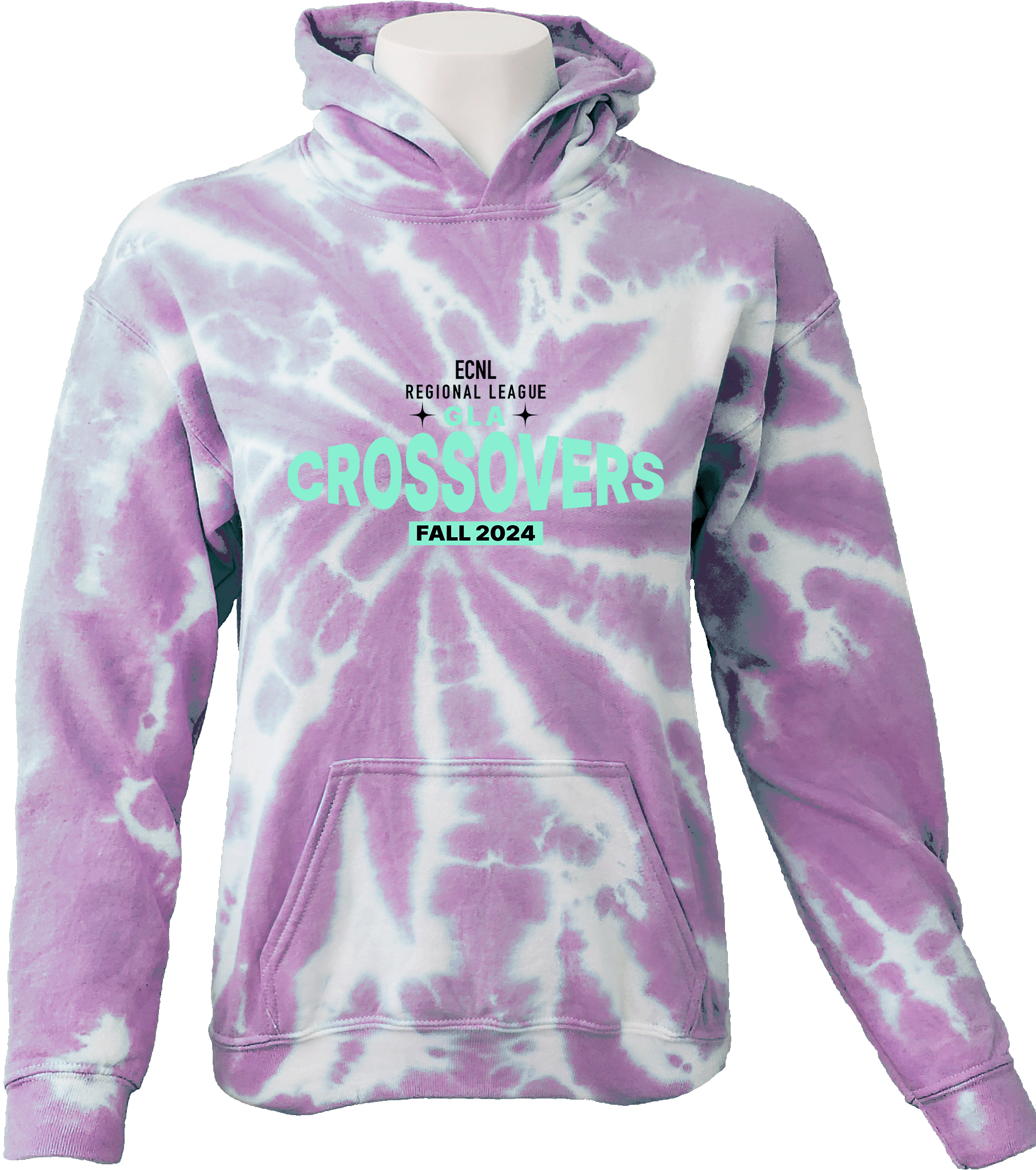 Tie-Dye Hoodies - 2024 ECNL-RL Crossover