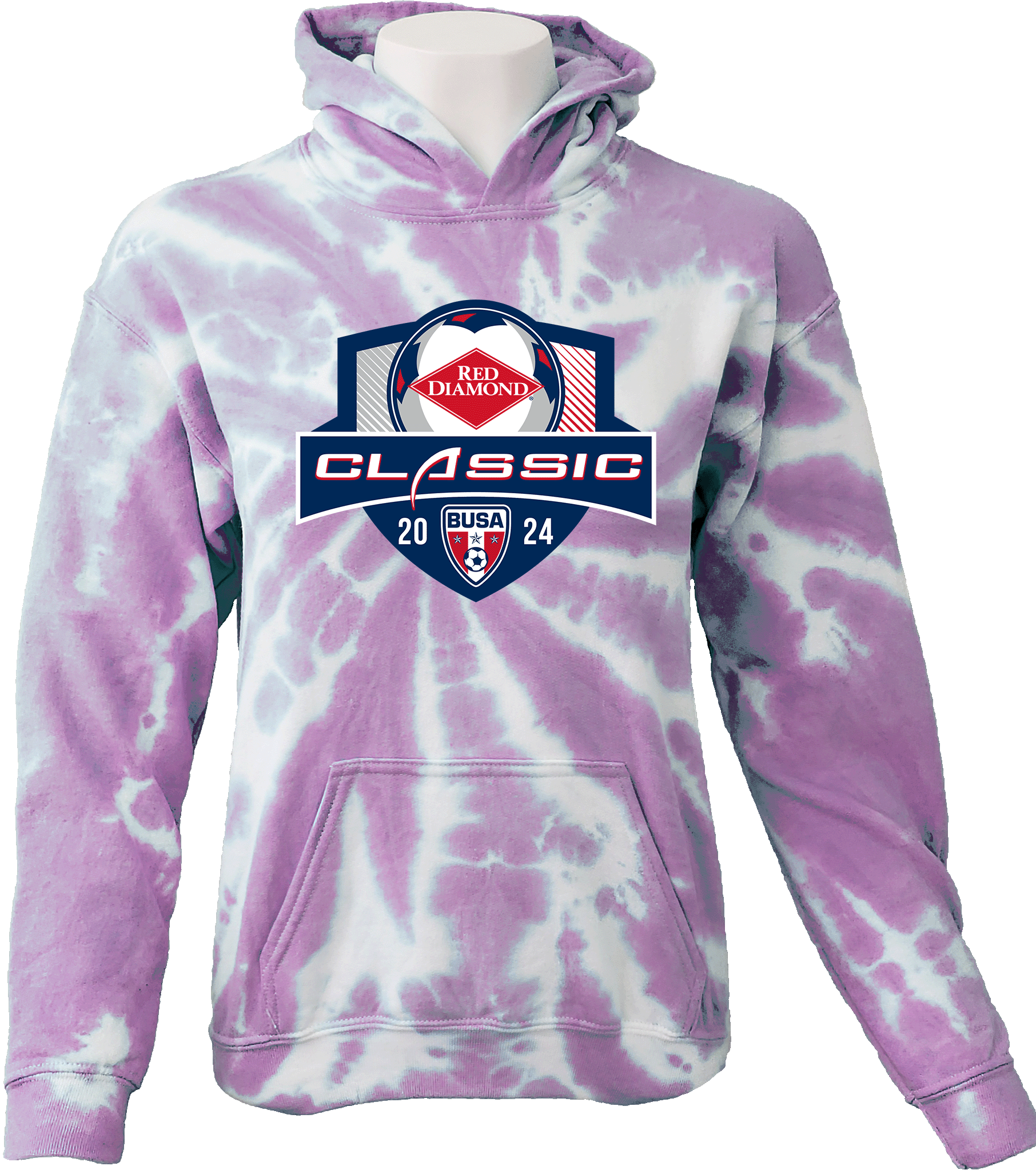 Tie-Dye Hoodies - 2024 Red Diamond Classic