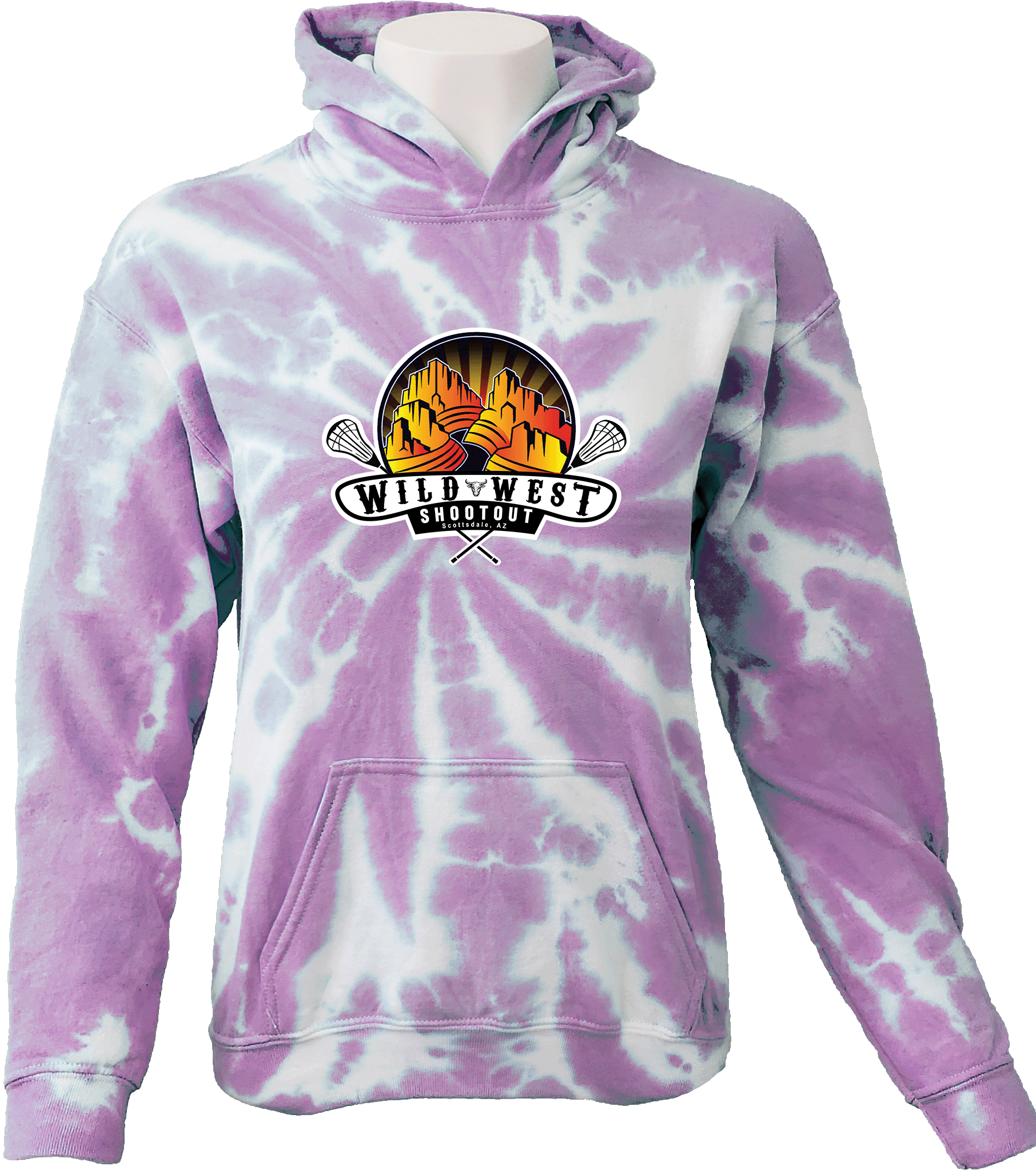 Tie-Dye Hoodies - 2024 Wild West Shootout