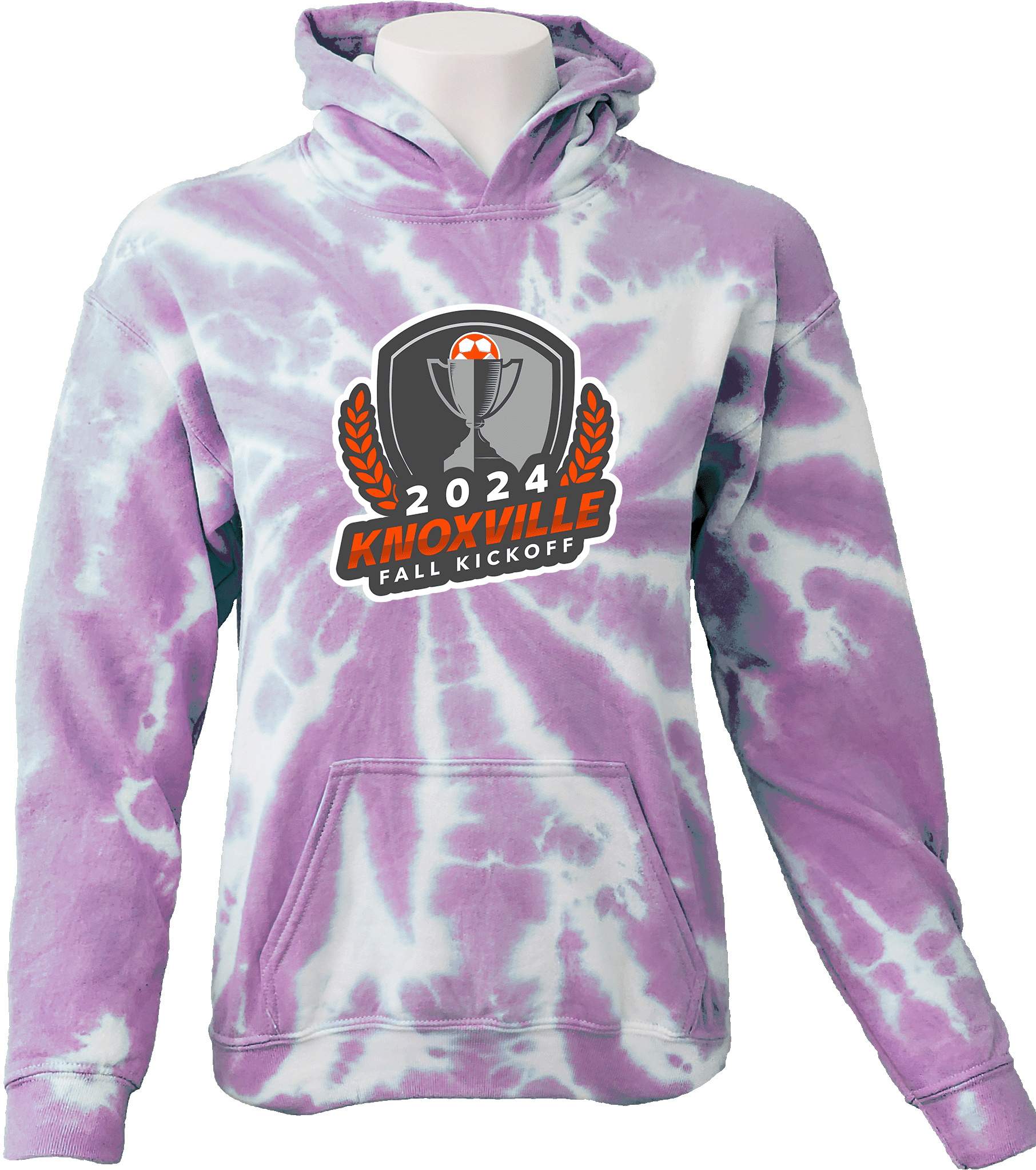 Tie-Dye Hoodies - 2024 Knoxville Fall Kickoff