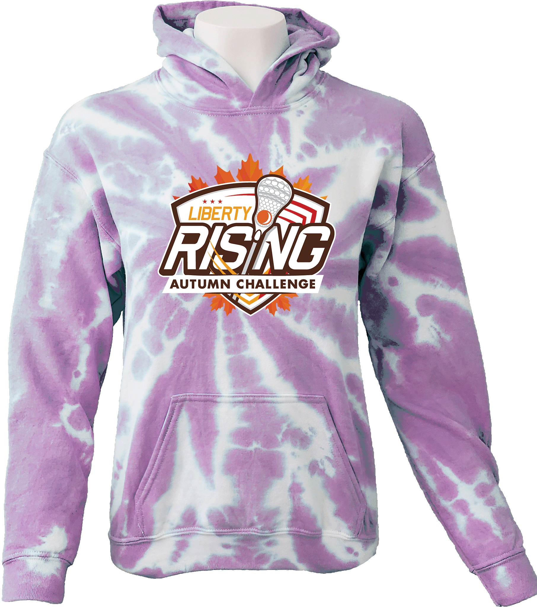 Tie-Dye Hoodies - 2024 Liberty Rising Autumn Challenge