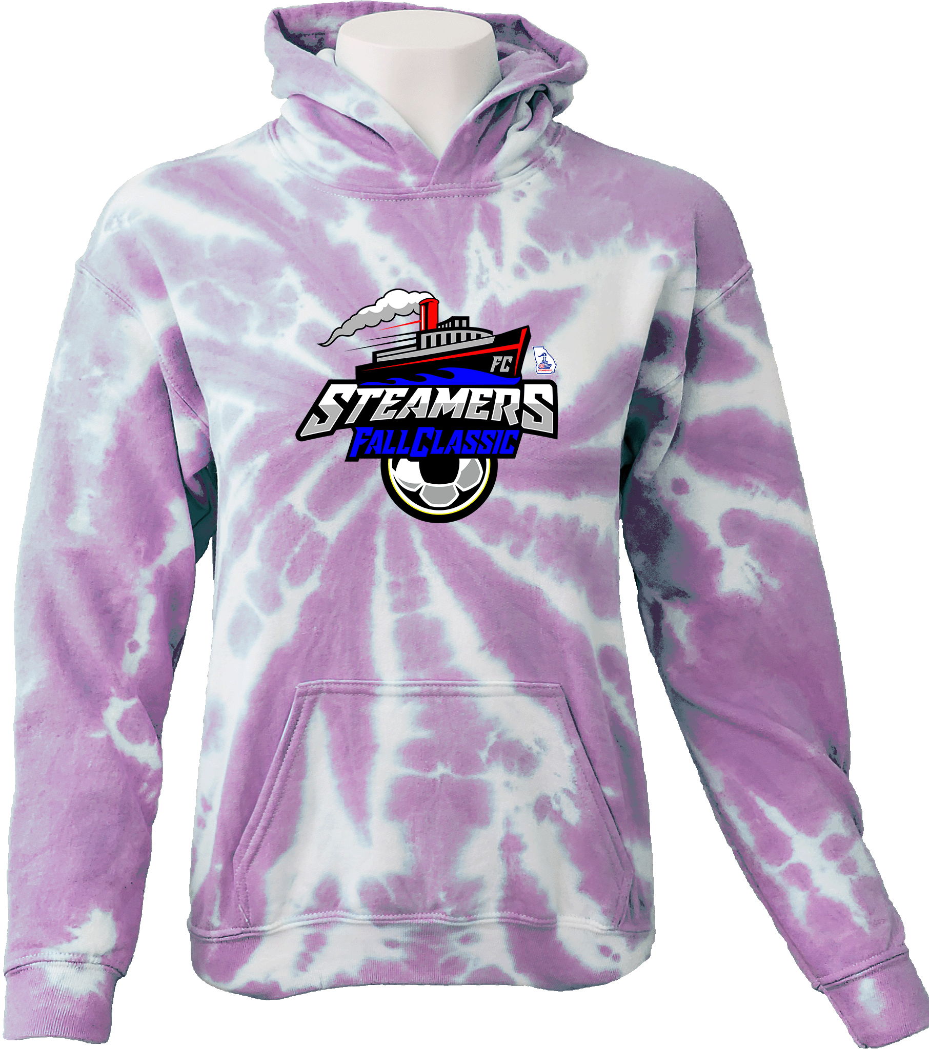 Tie-Dye Hoodies - 2024 Steamers FC Fall Classic