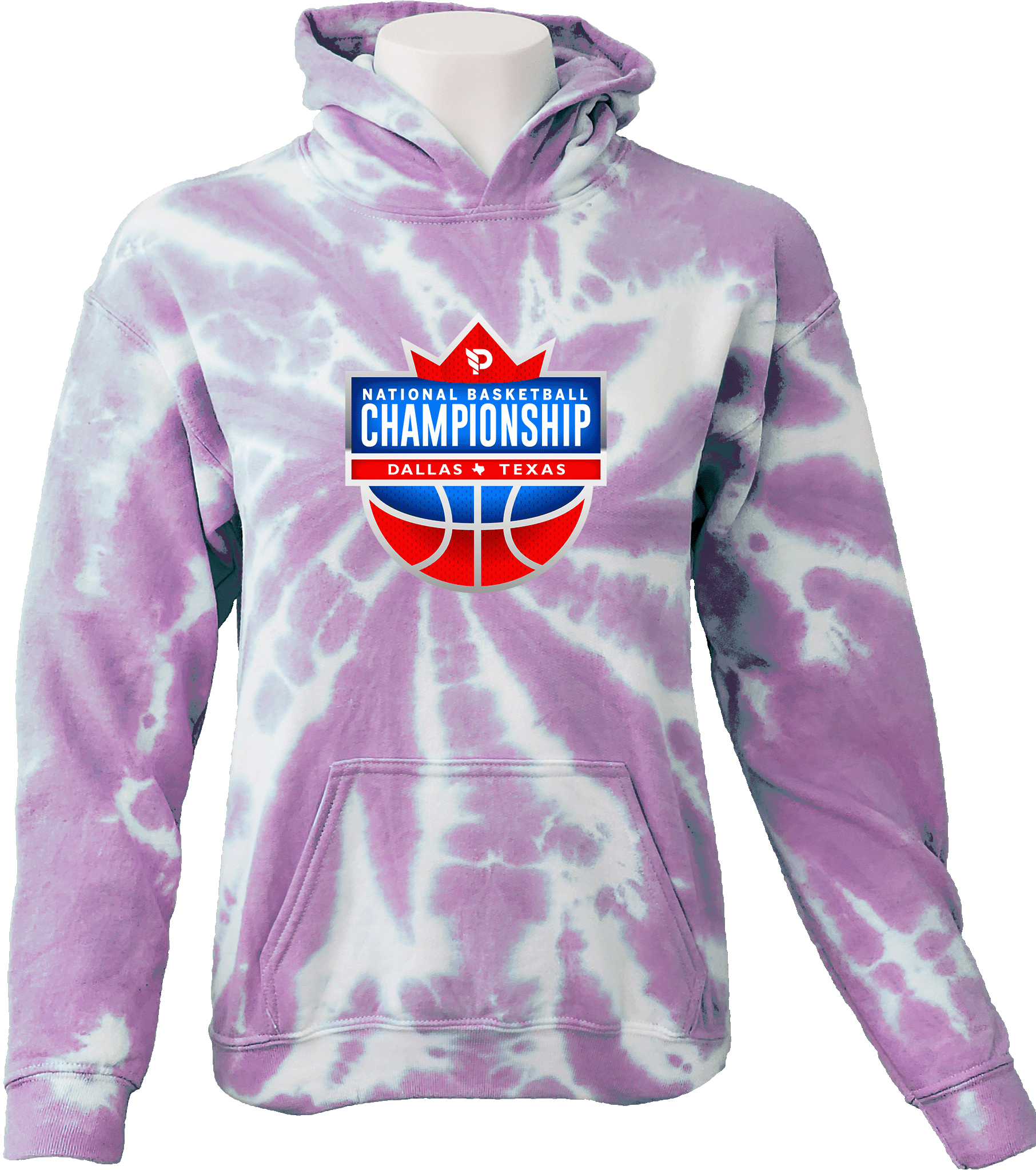 Tie-Dye Hoodies - 2024 National Basketball Championship