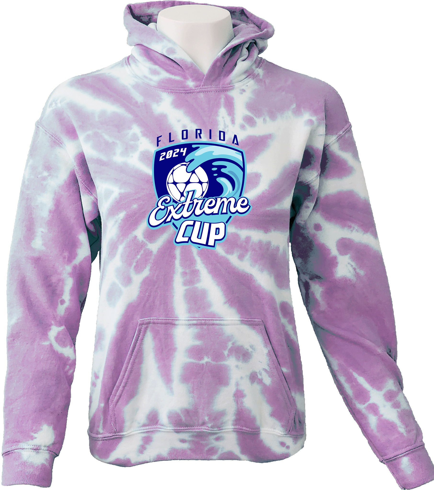 Tie-Dye Hoodies - 2024 Florida Extreme Cup