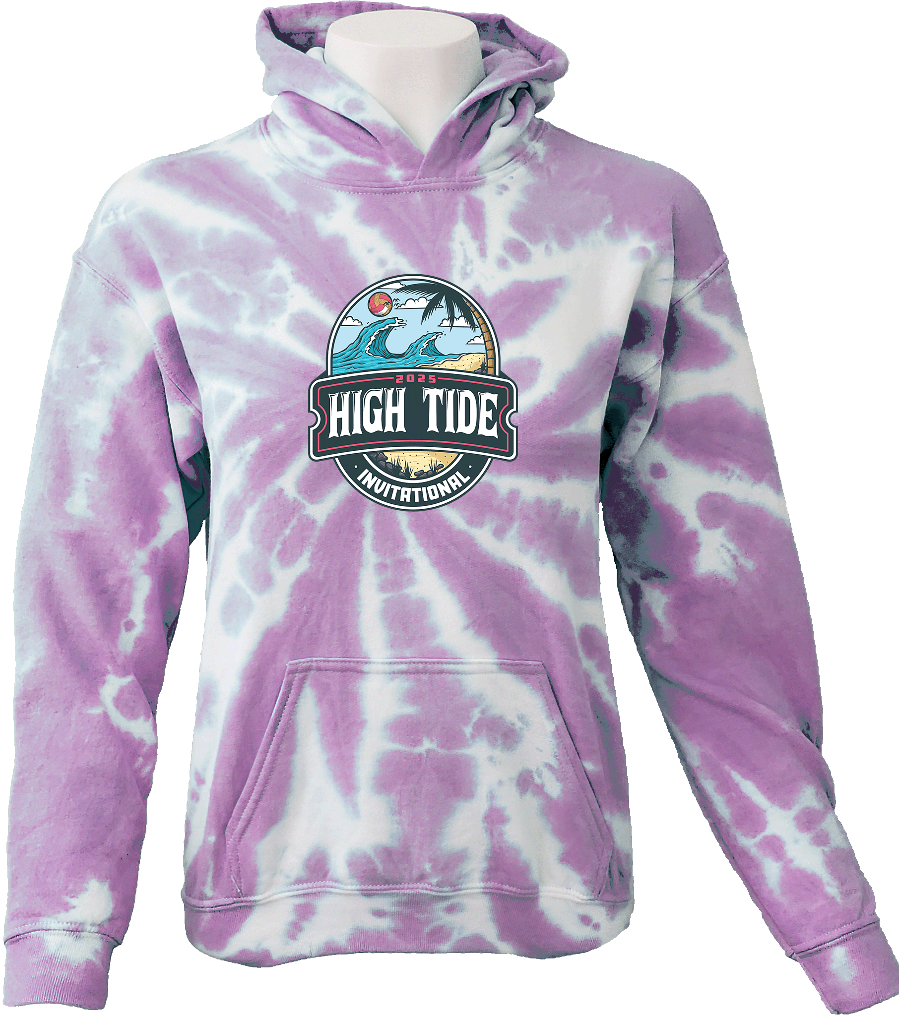 Tie-Dye Hoodies - 2025 High Tide Invitational