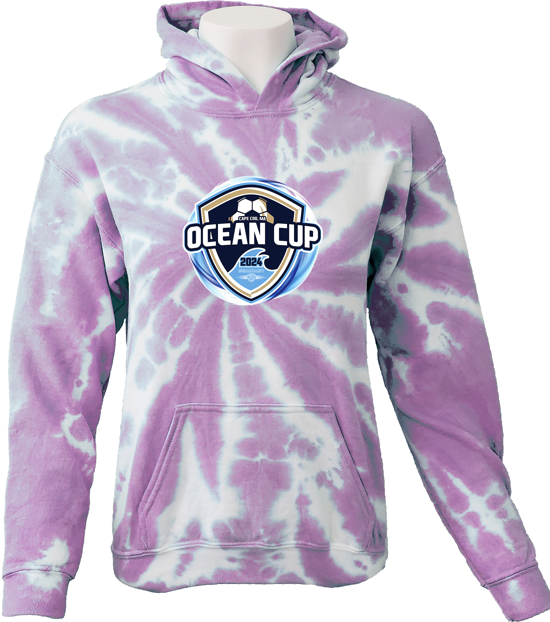 Tie-Dye Hoodies - 2024 Seacoast Ocean Cup