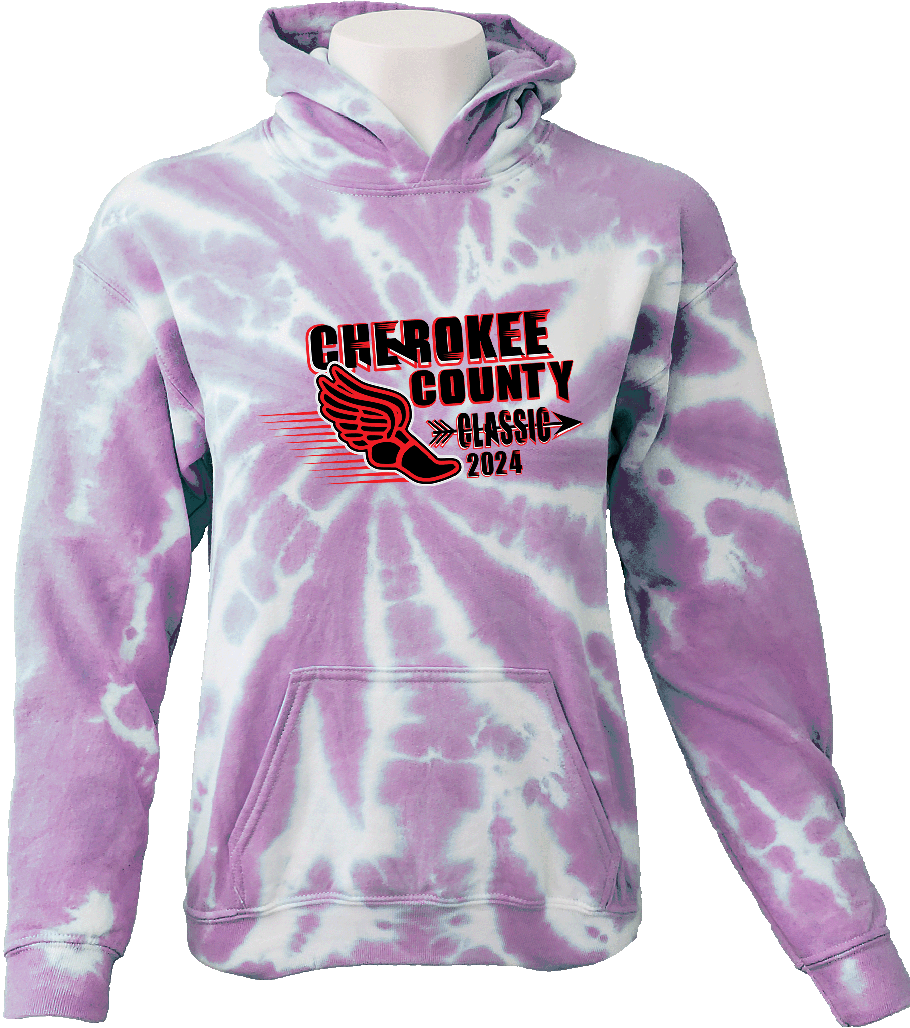 Tie-Dye Hoodies - 2024 Cherokee County Classic