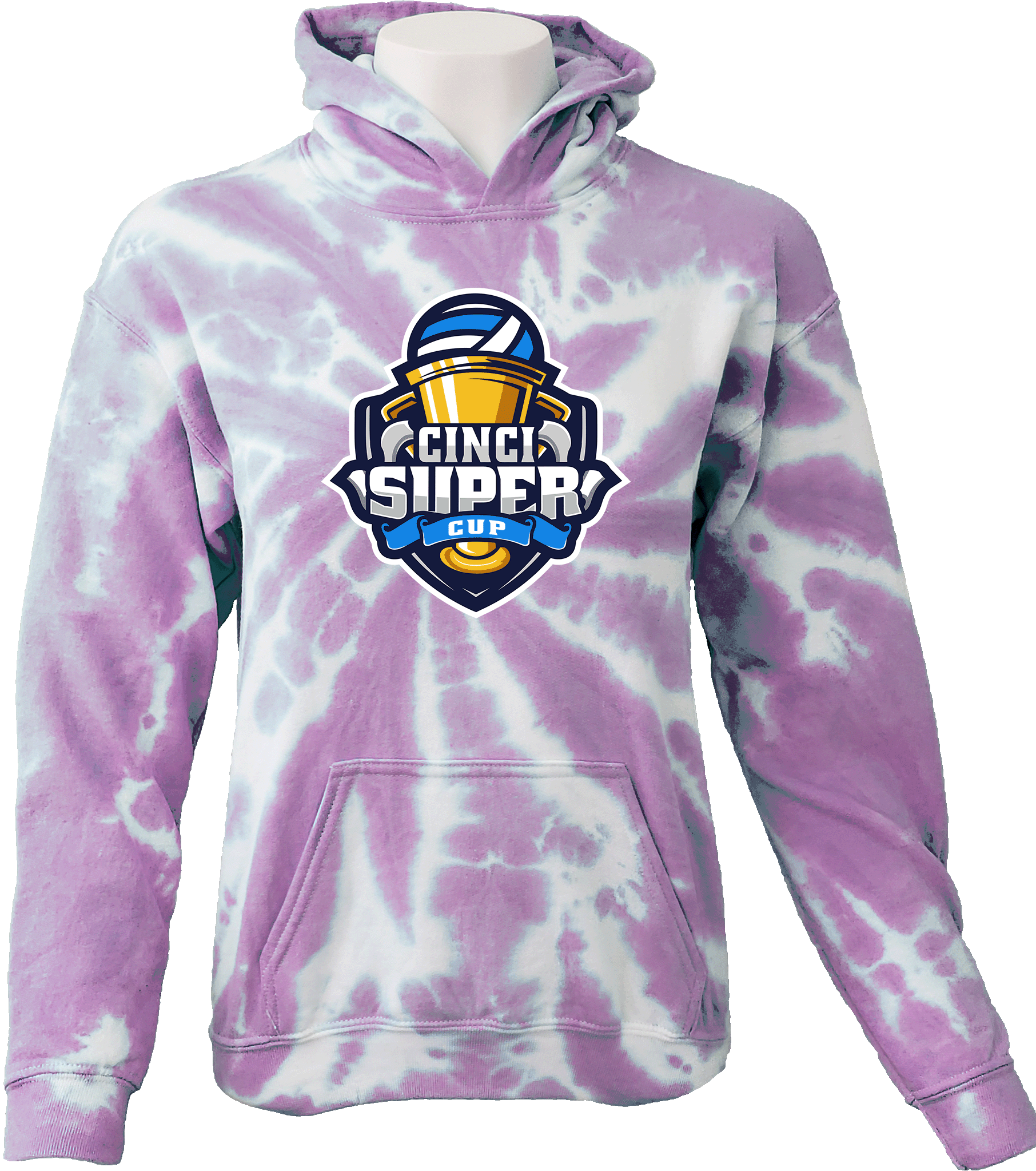 Tie-Dye Hoodies - 2024 Cinci Super Cup