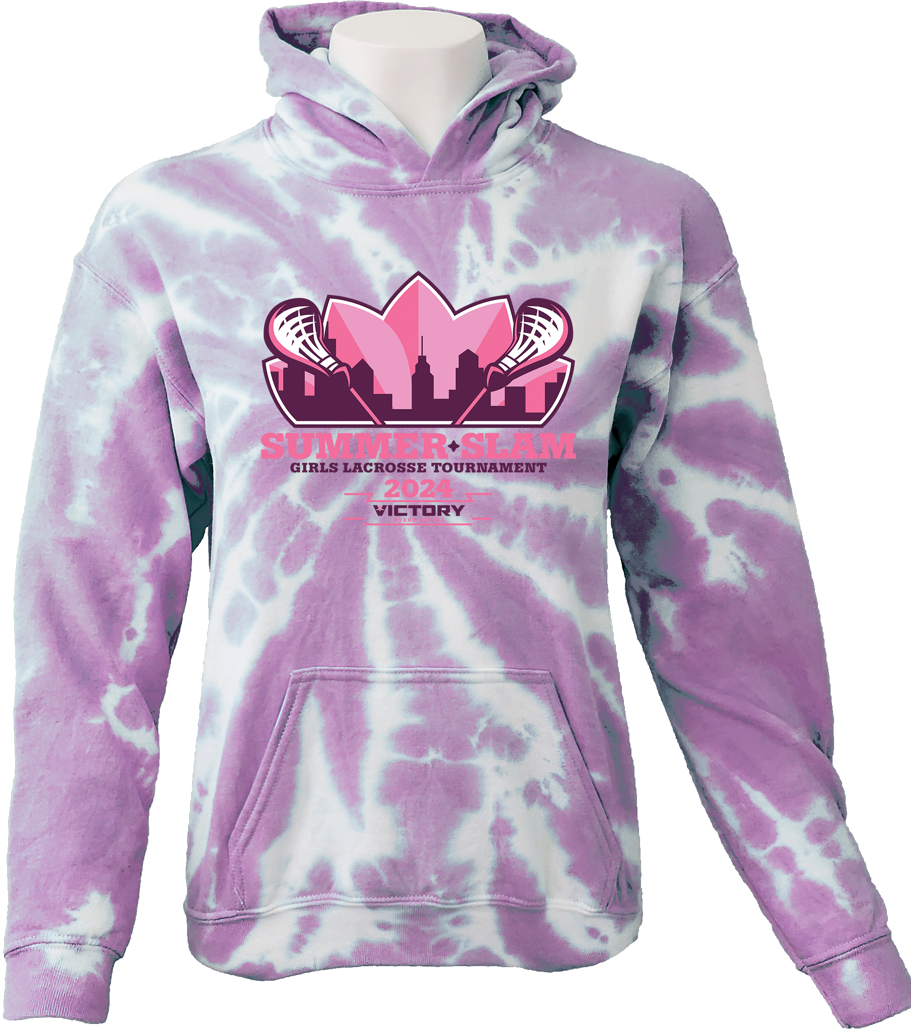 Tie-Dye Hoodies - 2024 Girls Summer Slam