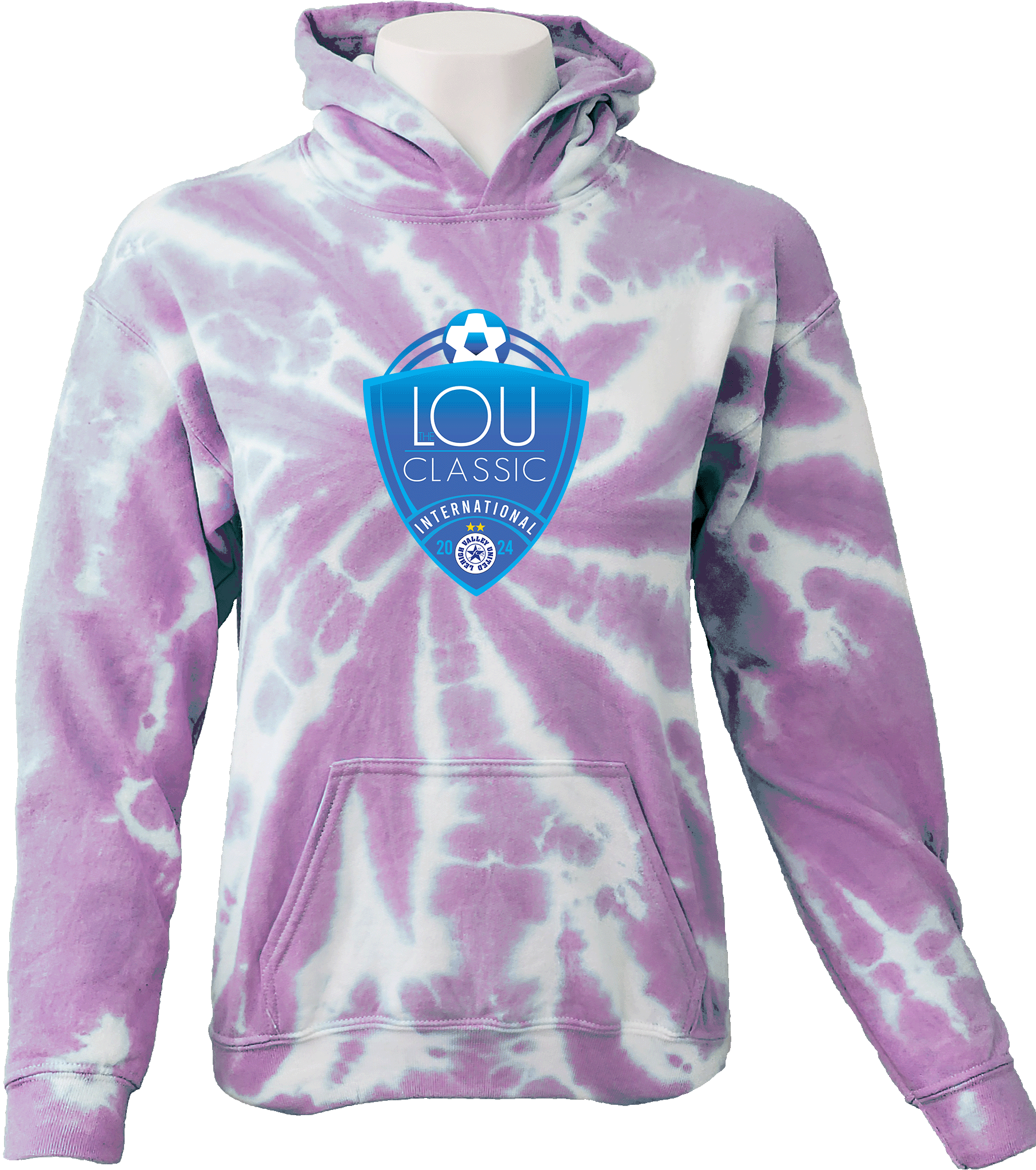 Tie-Dye Hoodies - 2024 The Lou Ramos International Classic - Blue