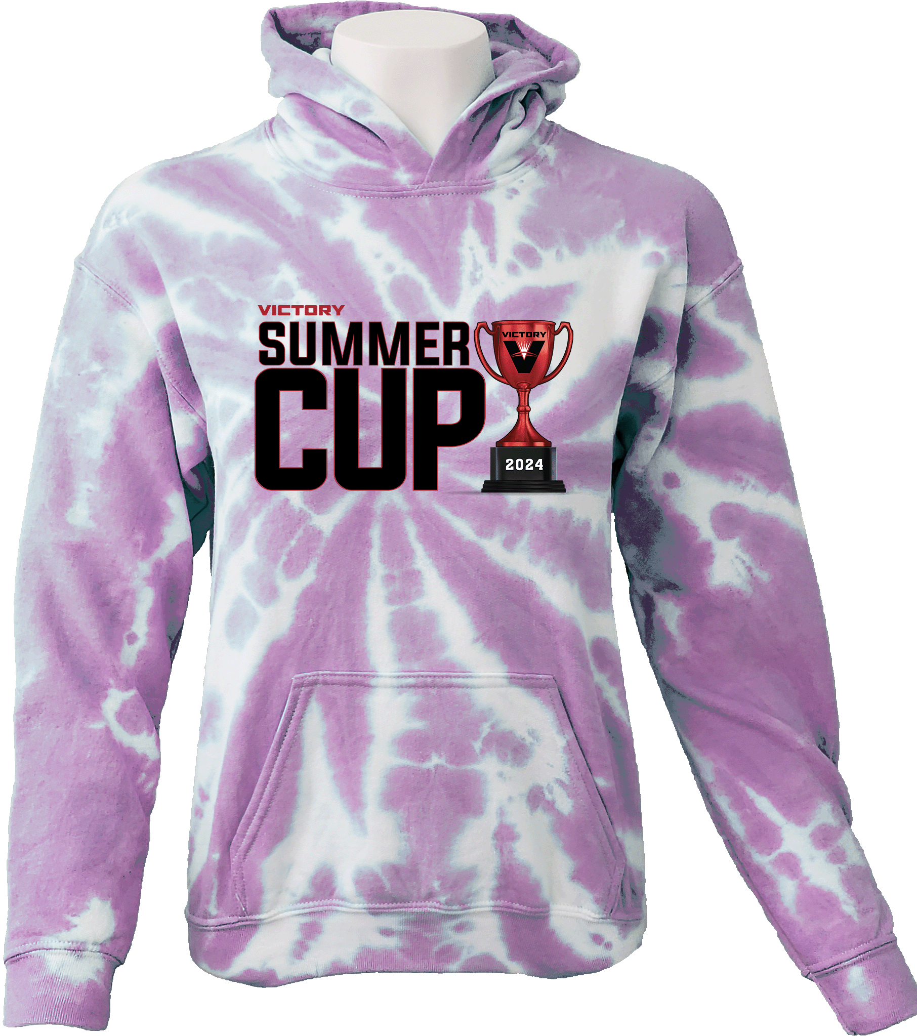 Tie-Dye Hoodies - 2024 Victory Summer Cup