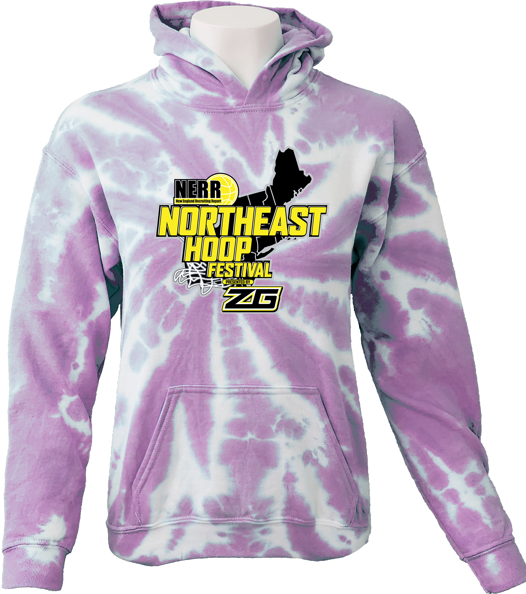 Tie-Dye Hoodies - 2024 Zero Gravity NERR Northeast Hoop Festival