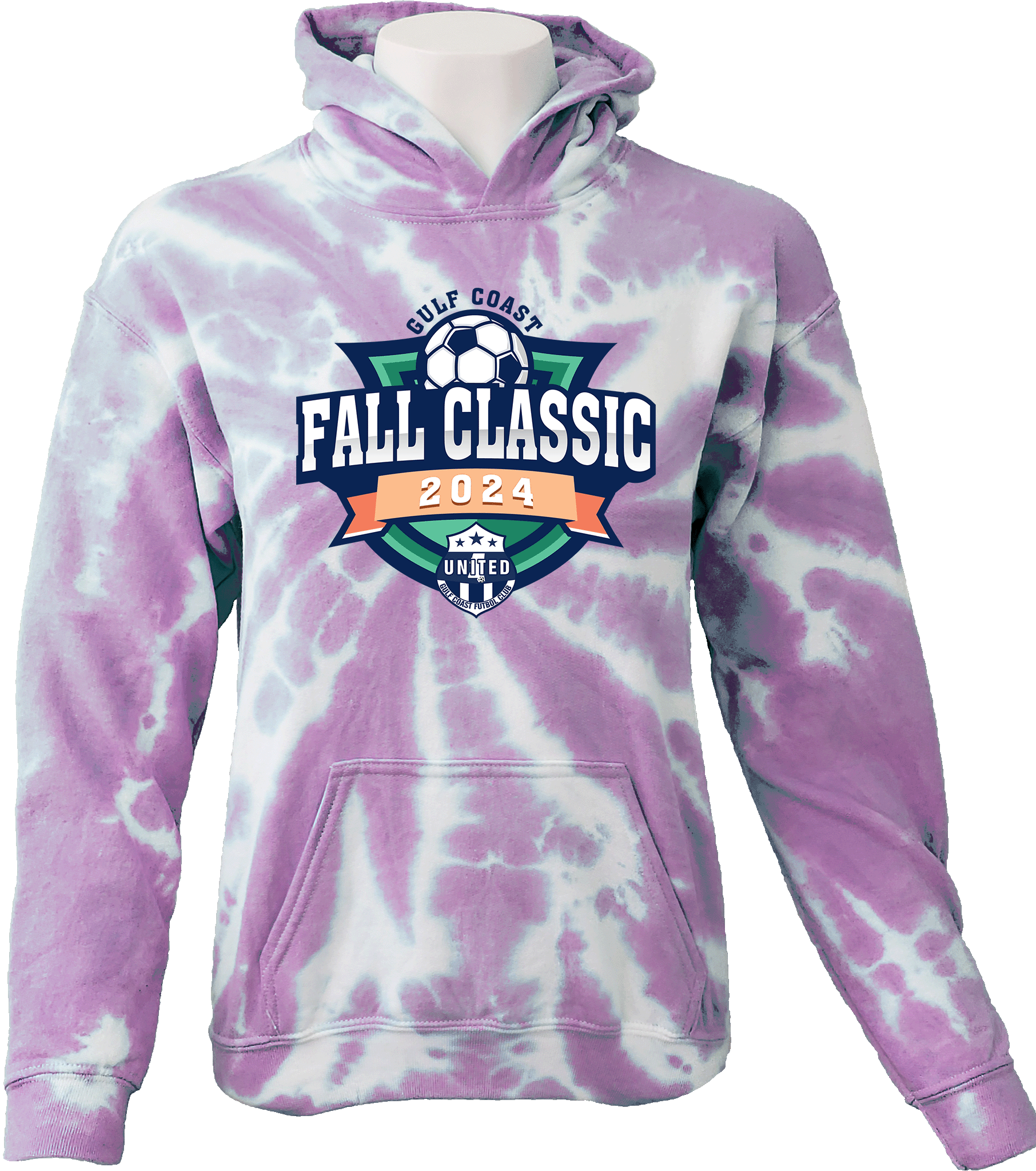 Tie-Dye Hoodies - 2024 Gulf Coast Fall Classic