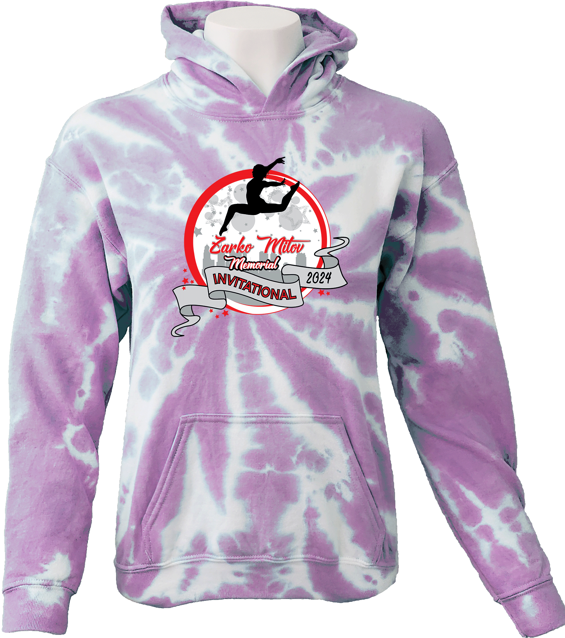 Tie-Dye Hoodies - 2024 Zarko Mitov Memorial Invitational