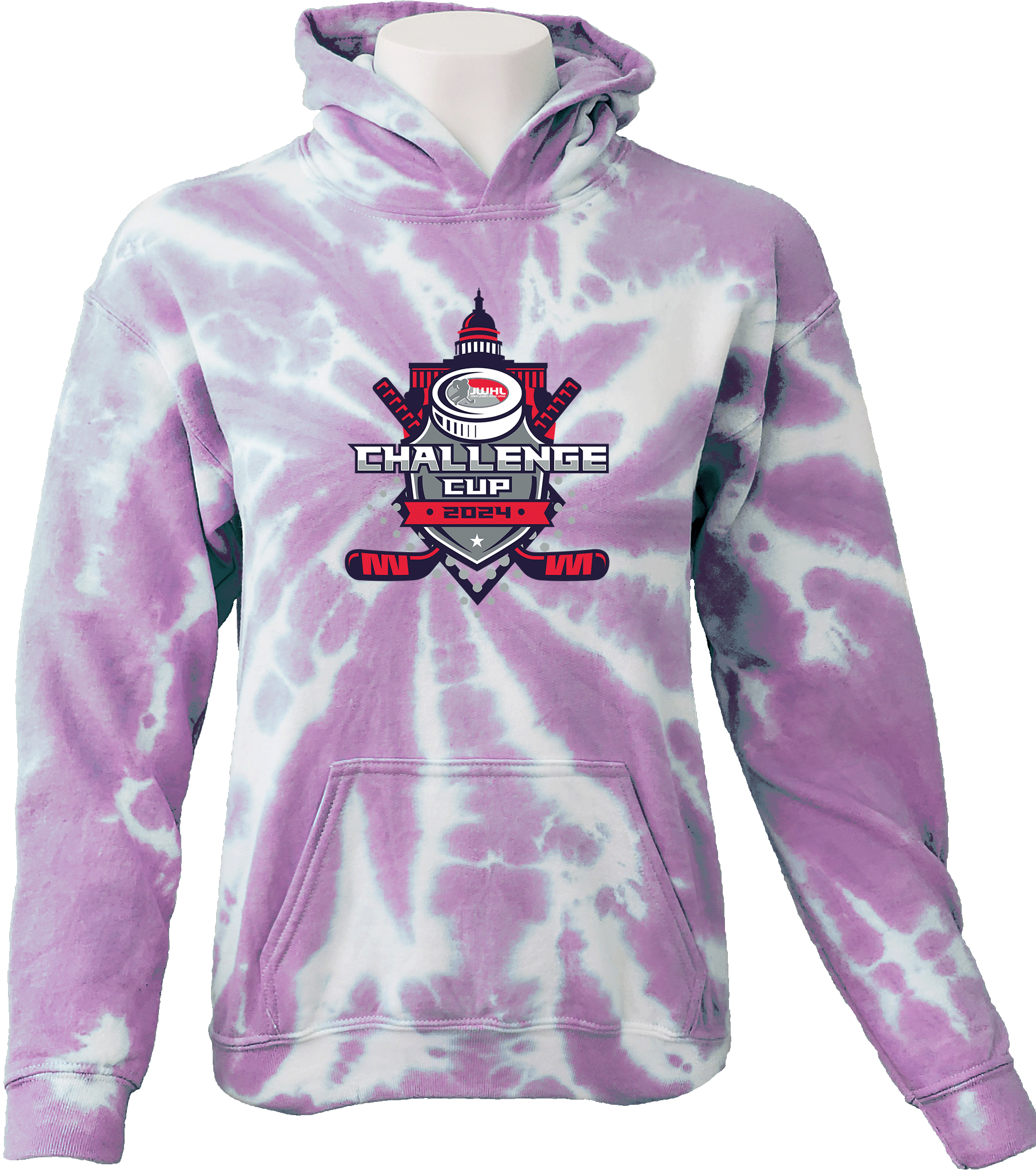 Tie-Dye Hoodies - 2024 JWHL Challenge Cup