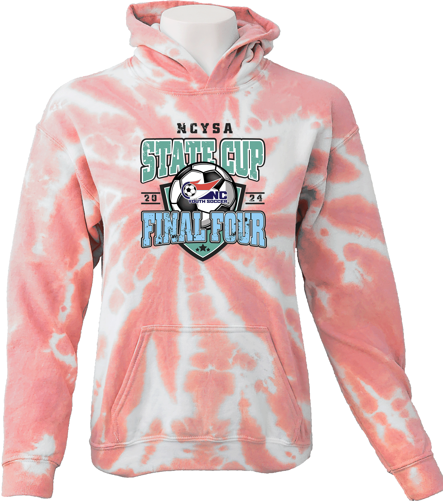 Tie-Dye Hoodies - 2024 USYS NC State Cup Finals