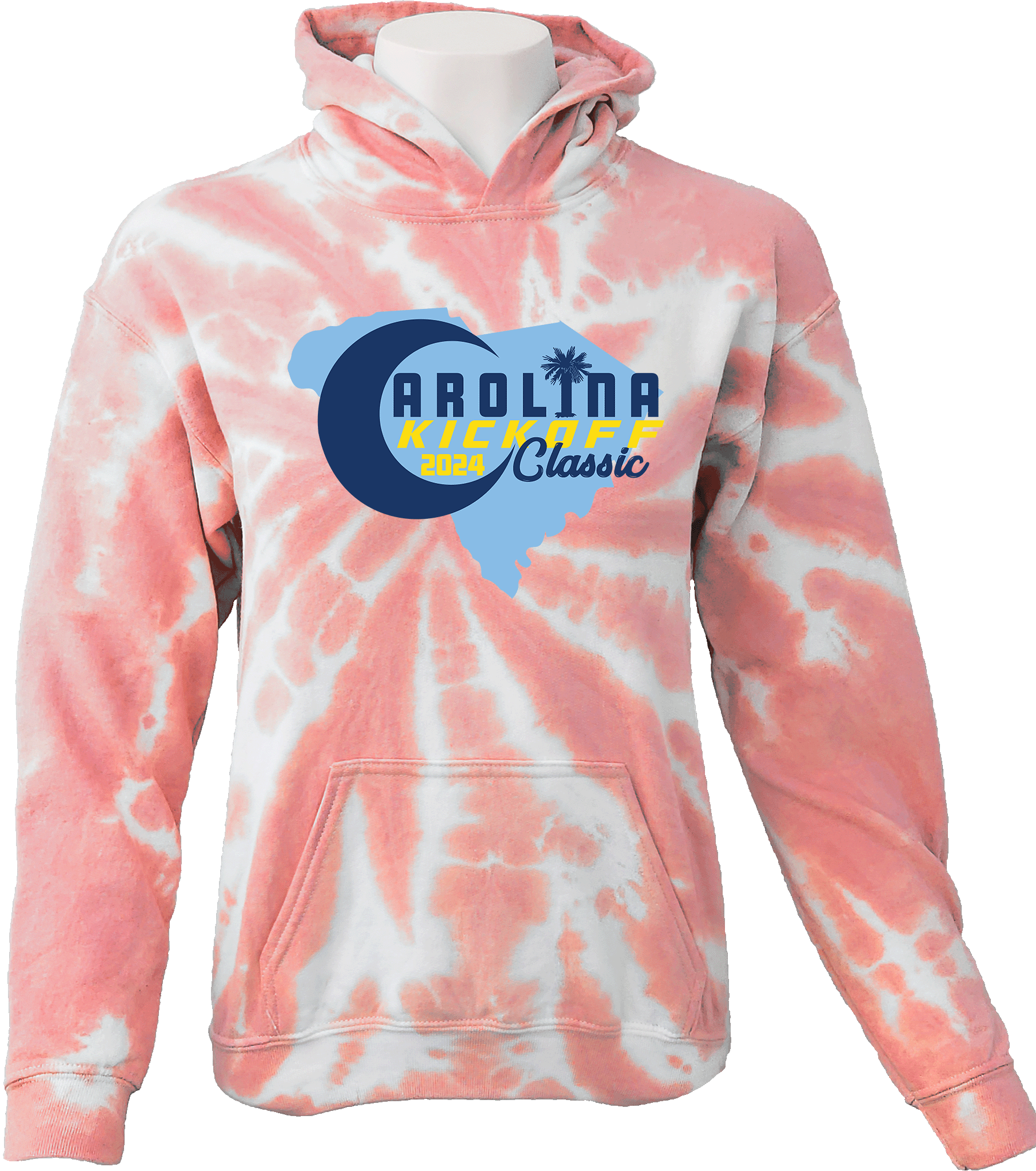 Tie-Dye Hoodies - 2024 Carolina Kickoff Classic