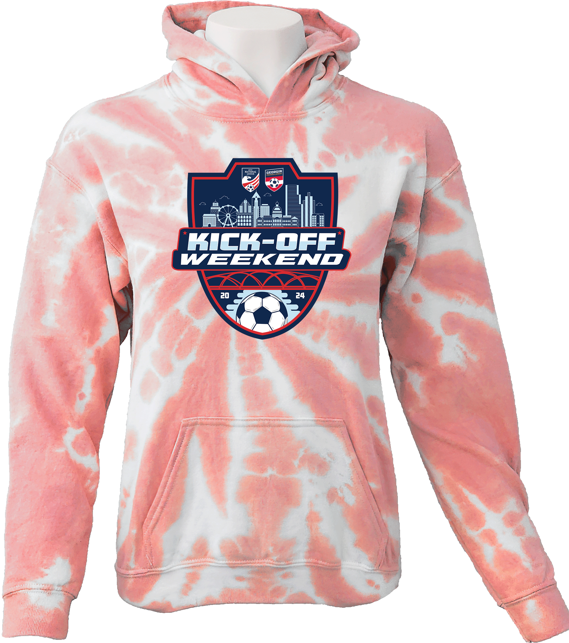 Tie-Dye Hoodies - 2024 Kick-Off Weekend