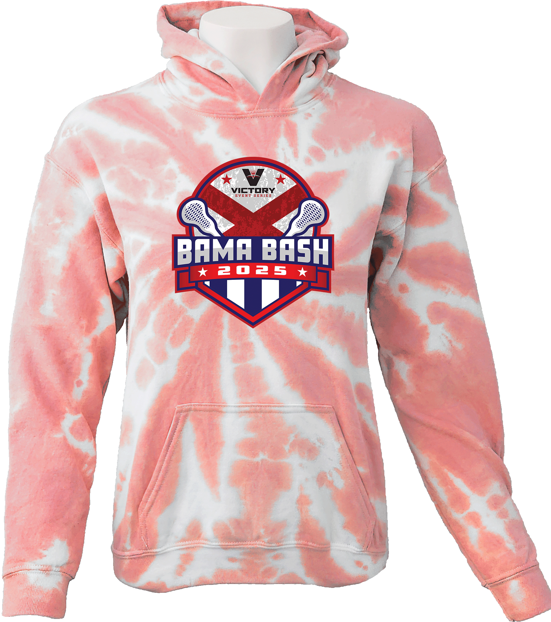 Tie-Dye Hoodies - 2025 Bama Bash