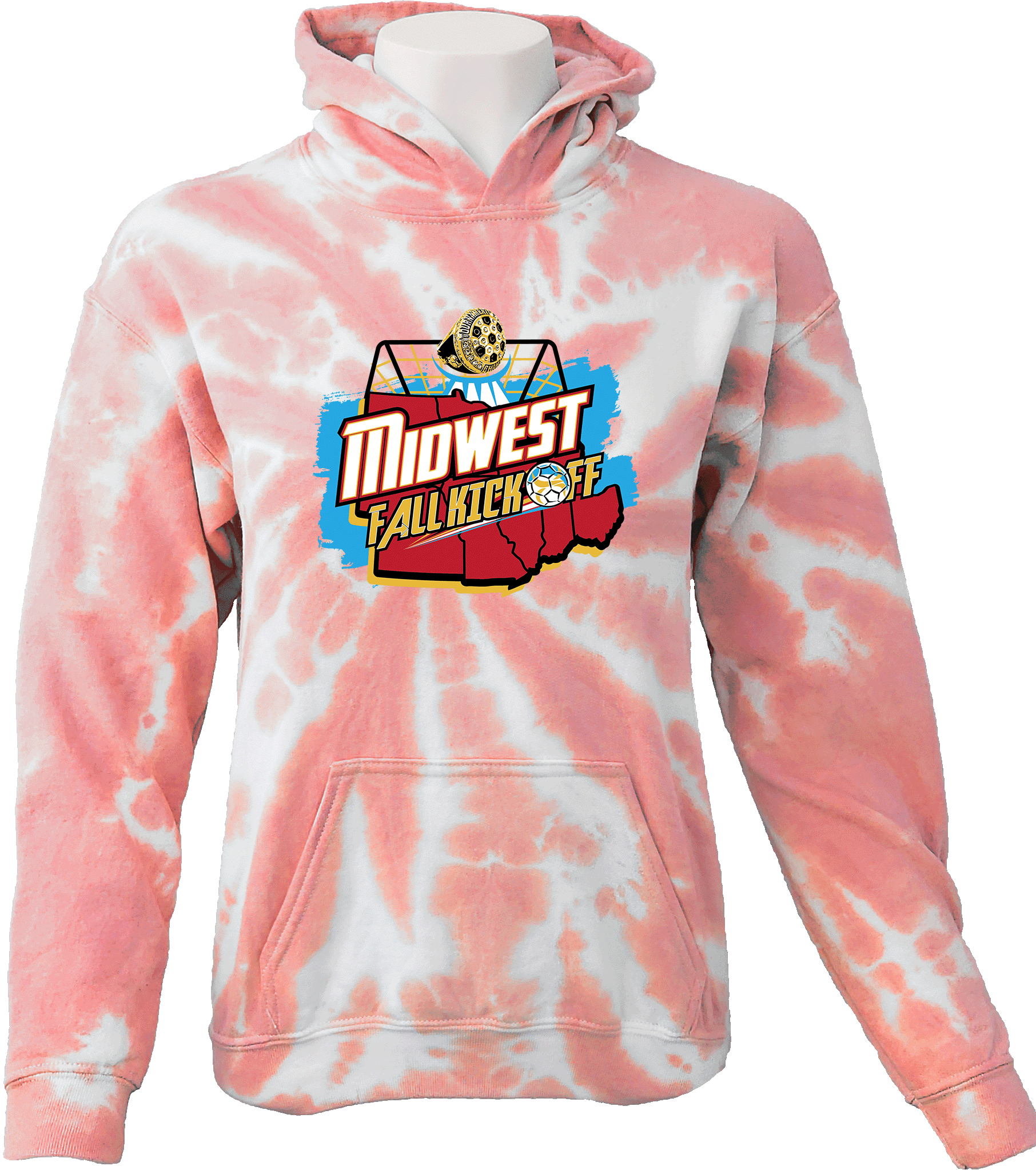 Tie-Dye Hoodies - 2024 Midwest Fall Kickoff