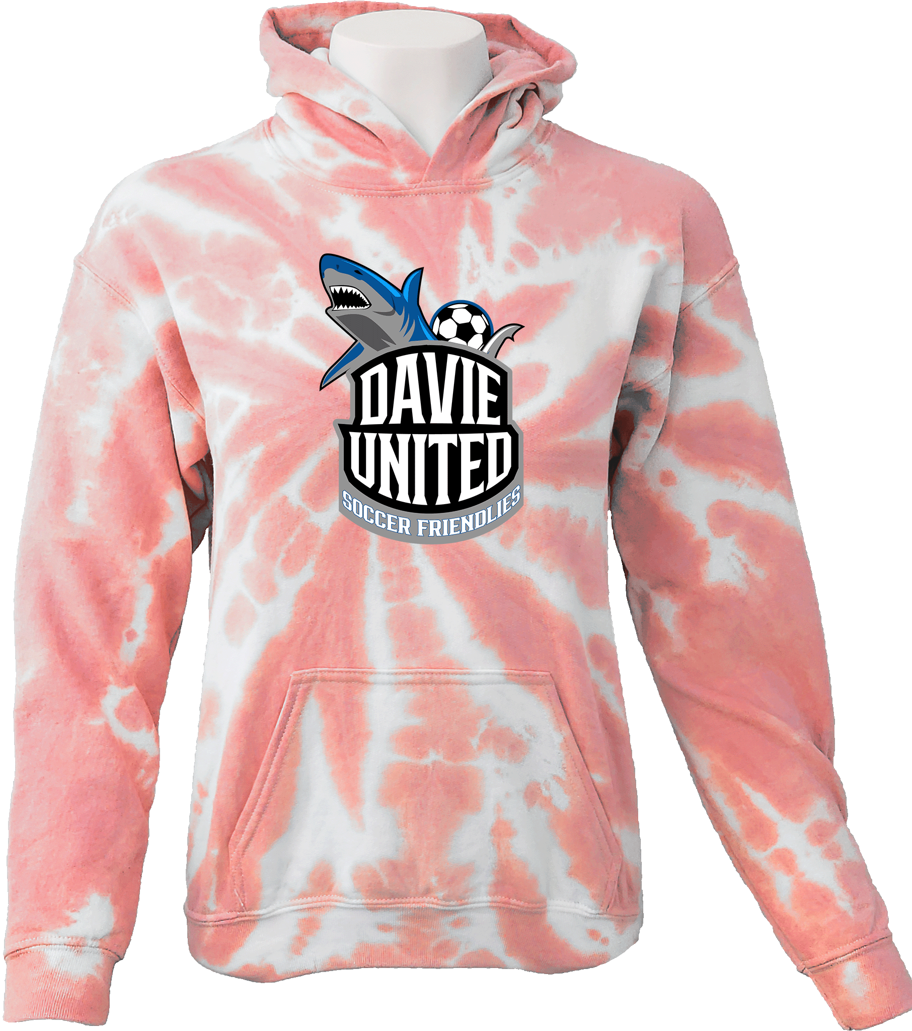 Tie-Dye Hoodies - 2024 Davie United Soccer Friendlies