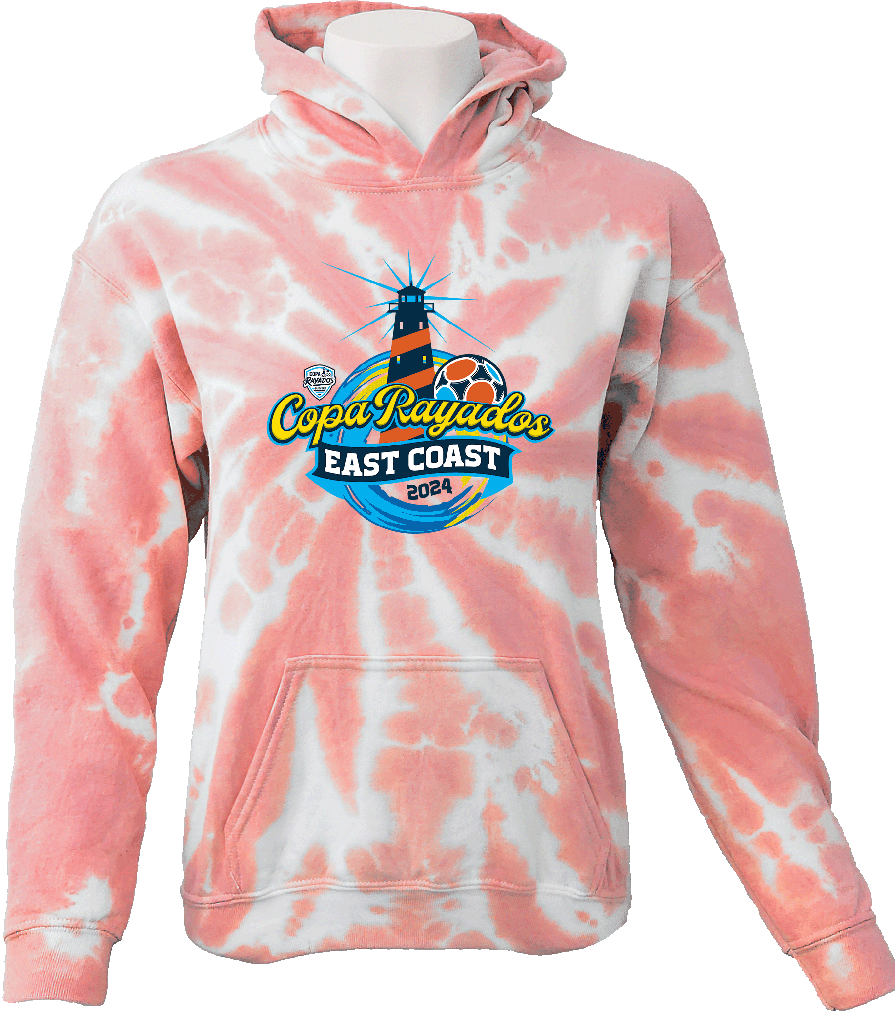 Tie-Dye Hoodies - 2024 Copa Rayados East Coast