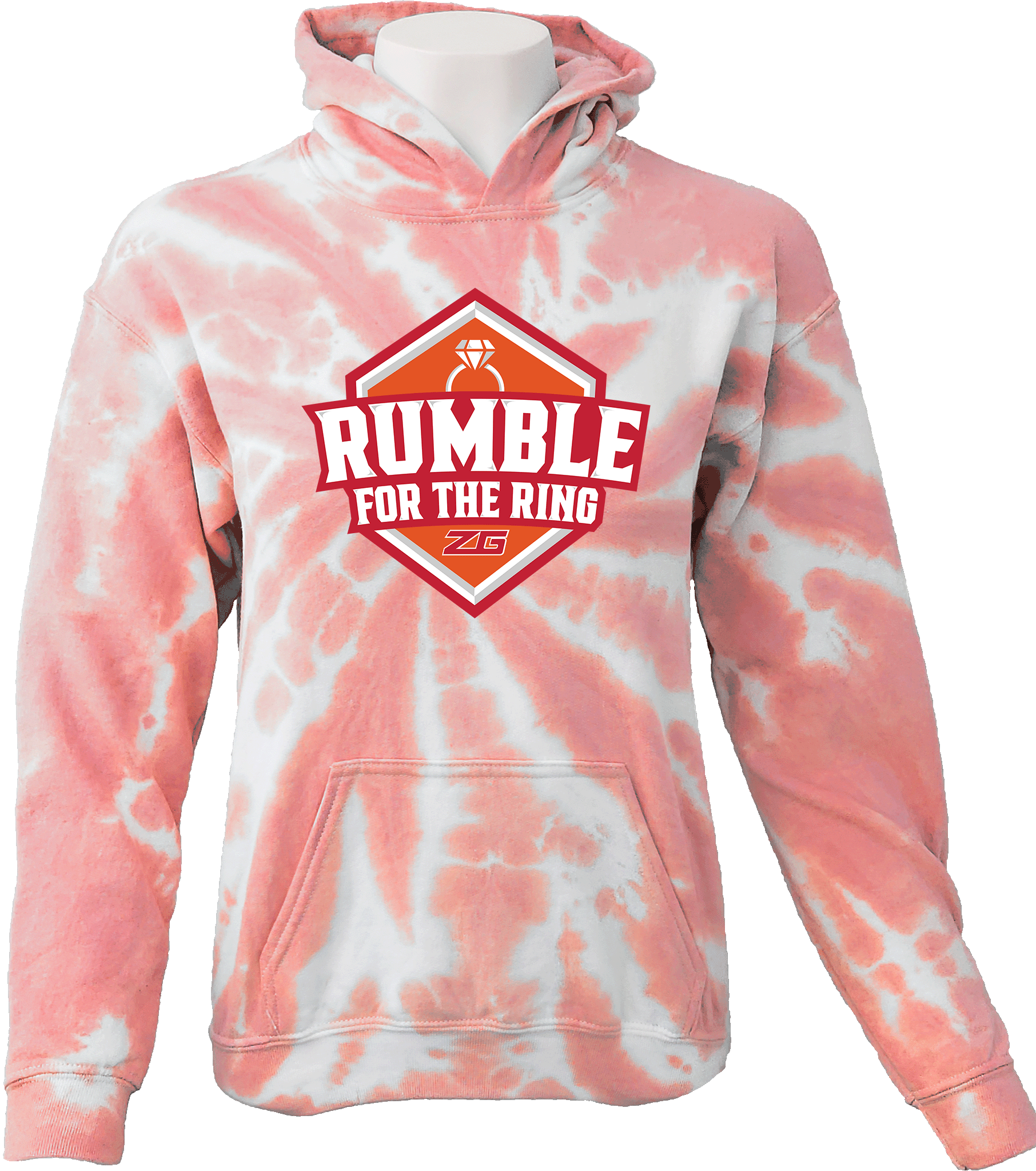 Tie-Dye Hoodies - 2024 Zero Gravity Rumble for the Ring (CT)