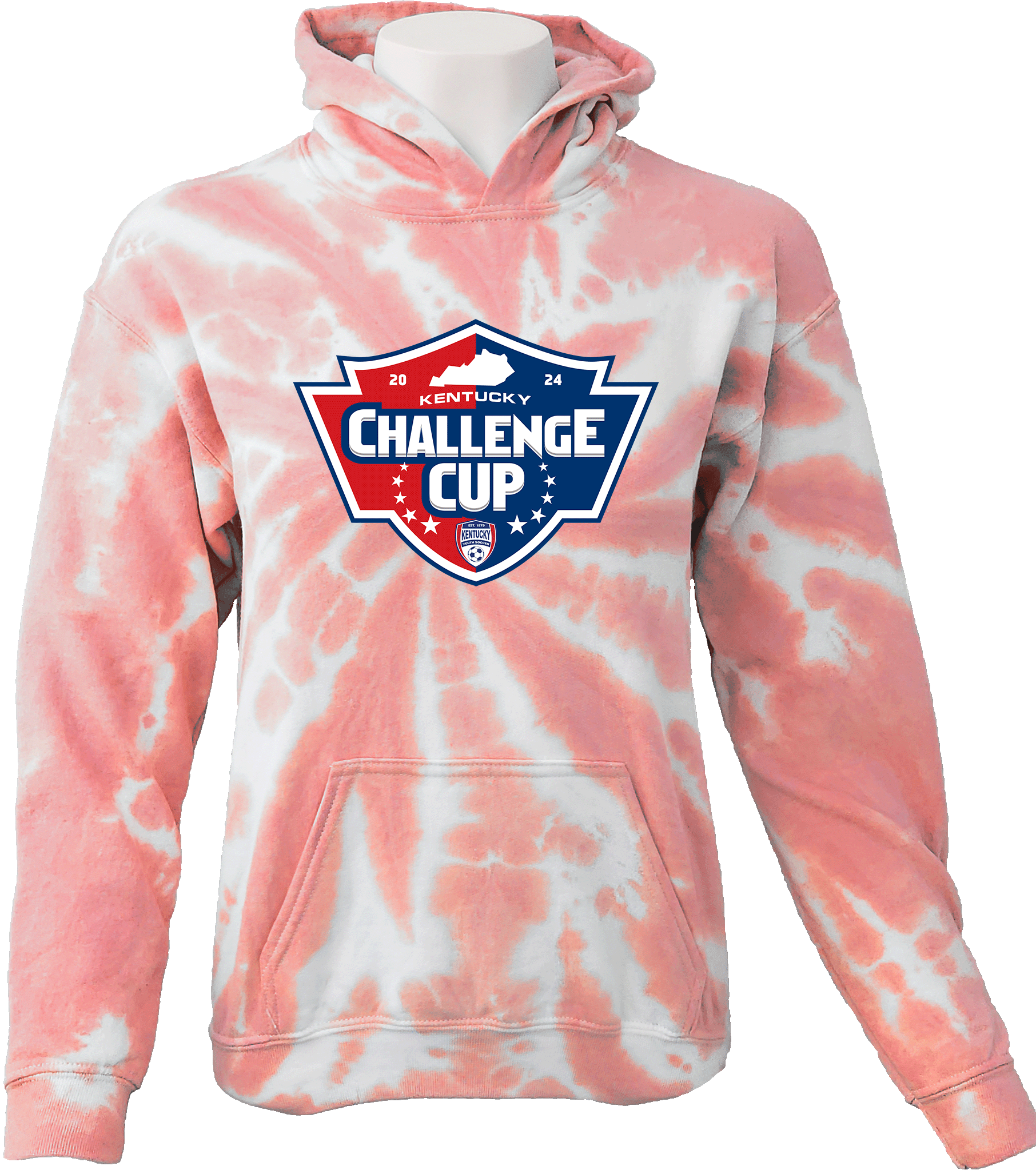 Tie-Dye Hoodies - 2024 USYS KY Challenge Cup