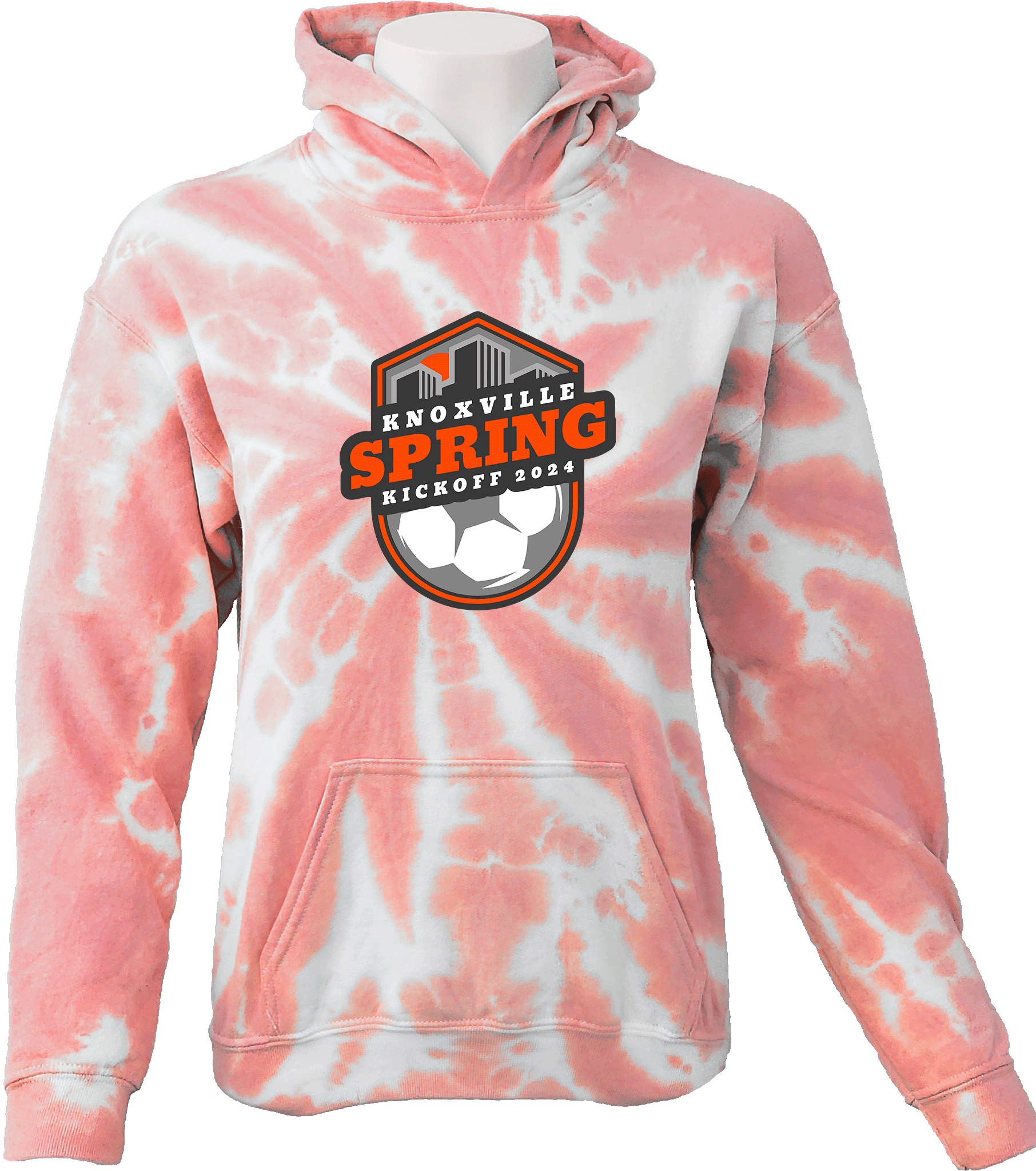 Tie-Dye Hoodies - 2024 Knoxville Spring Kickoff